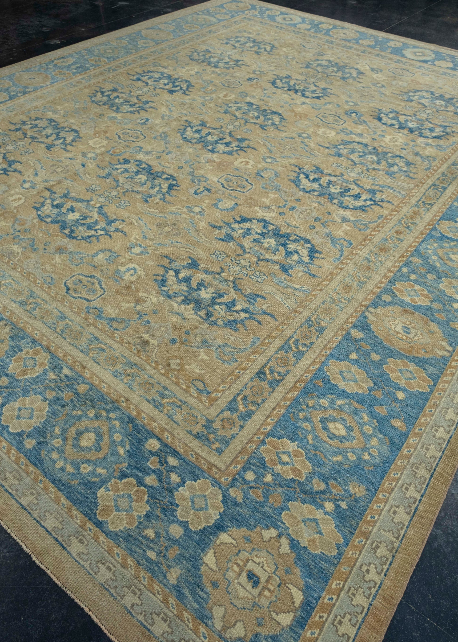 Turkish Oushak Rug 11'5" x 14'1" #18509