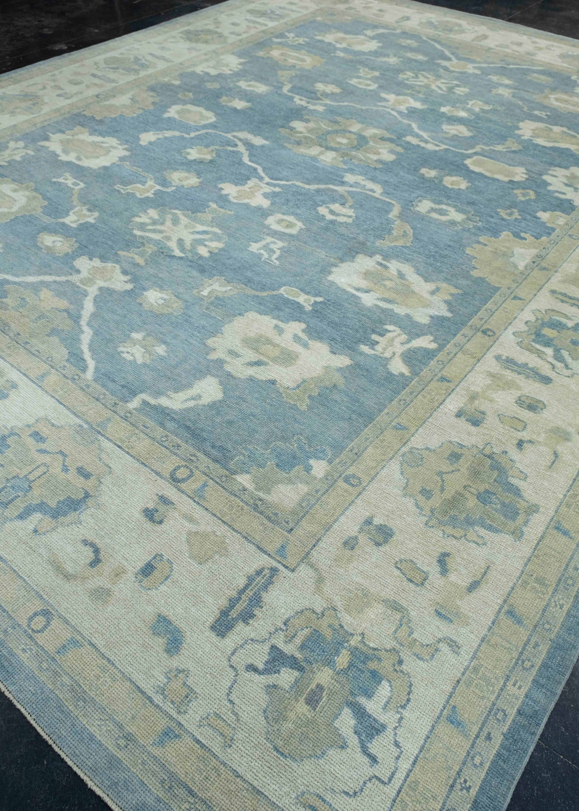 Turkish Oushak Rug 11'8" x 14'11" #18516