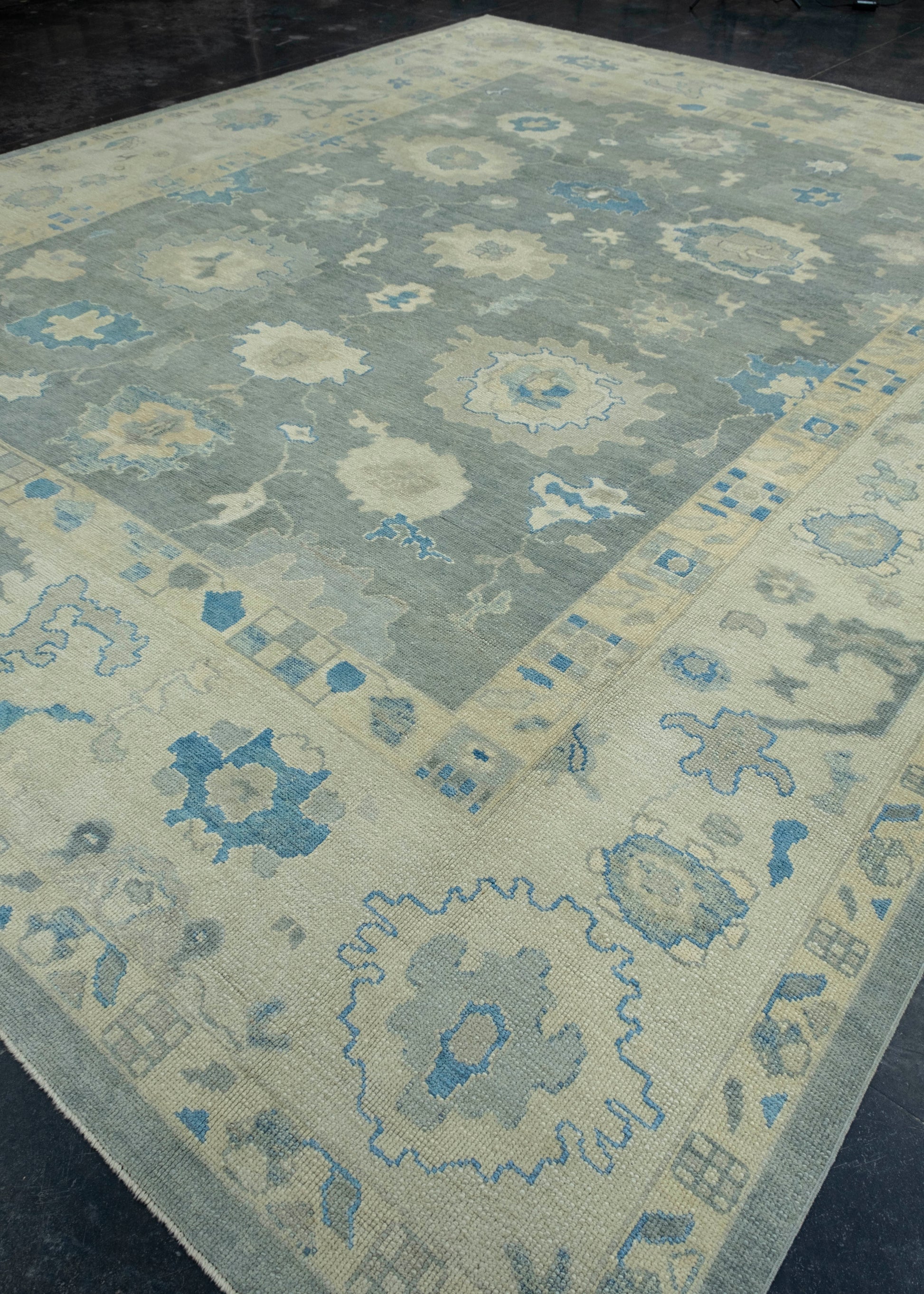 Turkish Oushak Rug 12'3" x 15' #18513