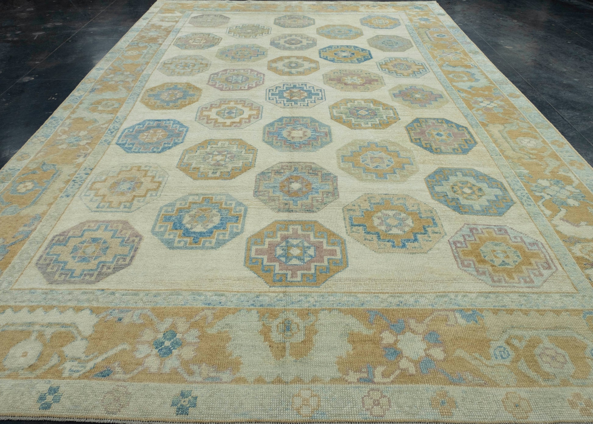 Turkish Oushak Rug 10'1" x 15'6" #18520