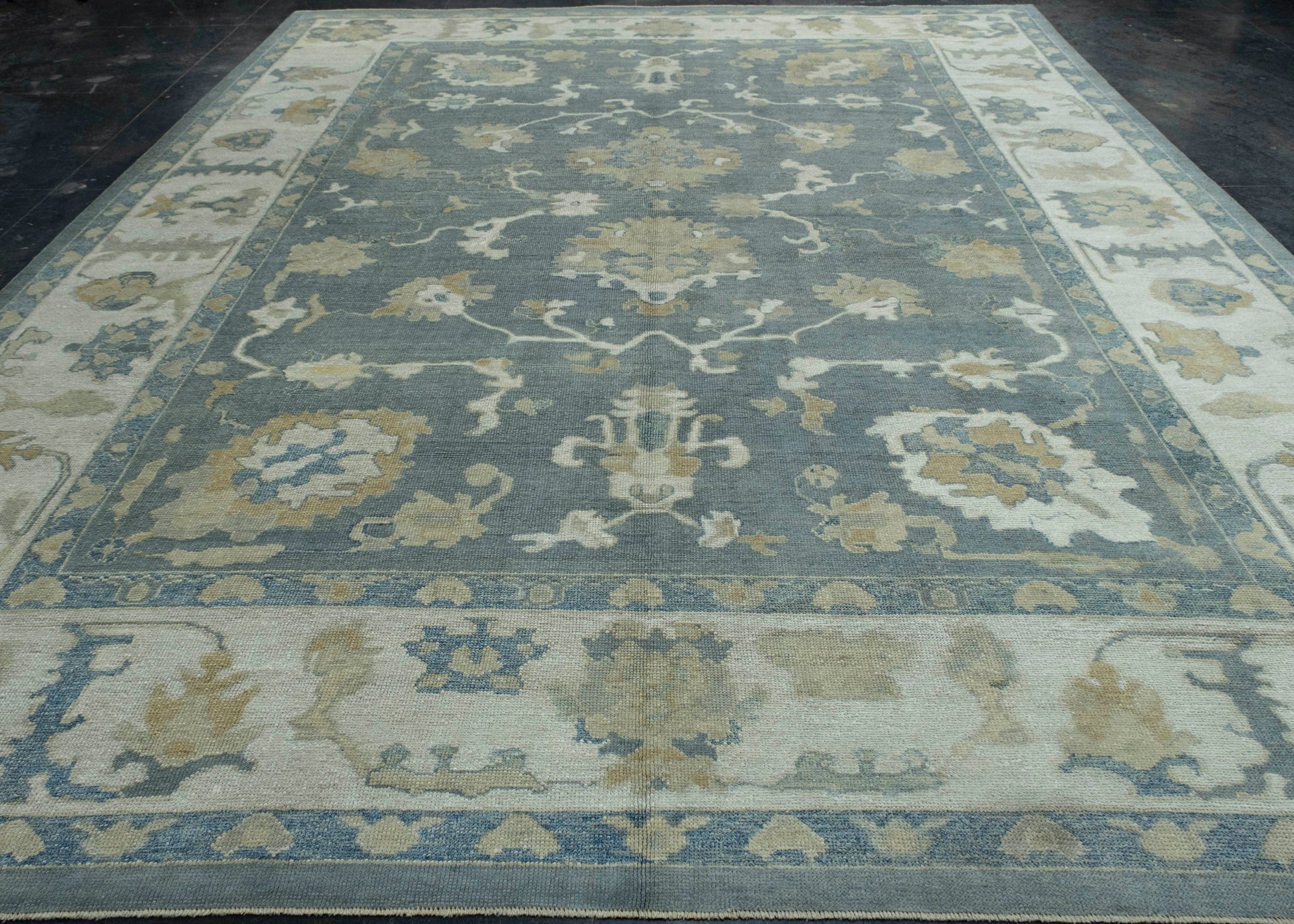 Turkish Oushak Rug 11'5" x 14'4" #18515
