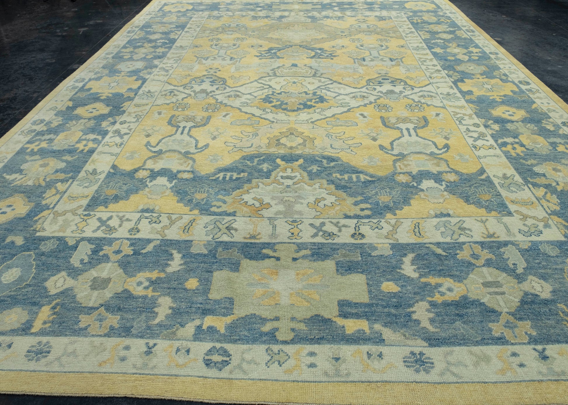 Turkish Oushak Rug 12' x 16'9" #18505