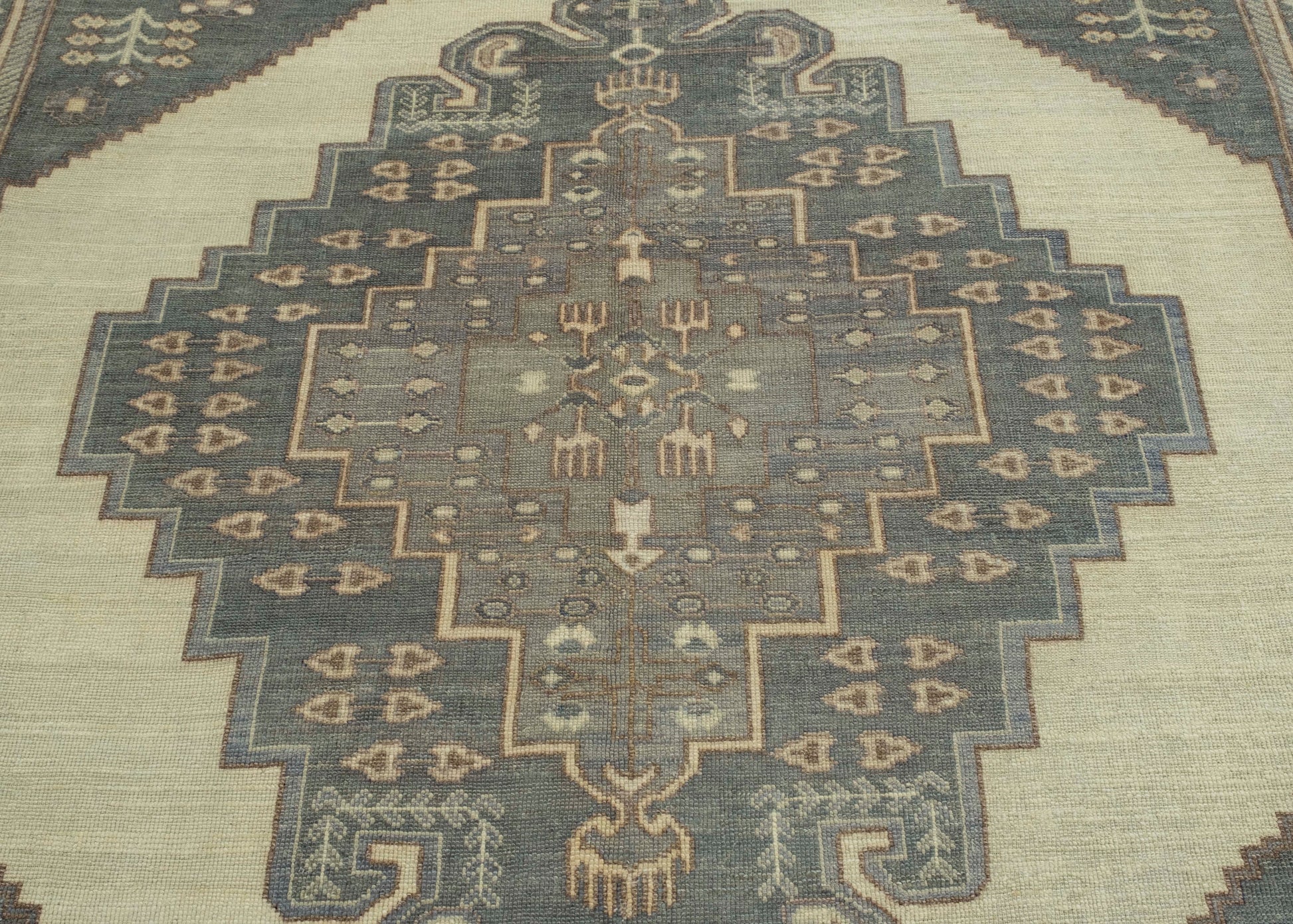 Turkish Oushak Rug 10'11" x 13'7" #18688