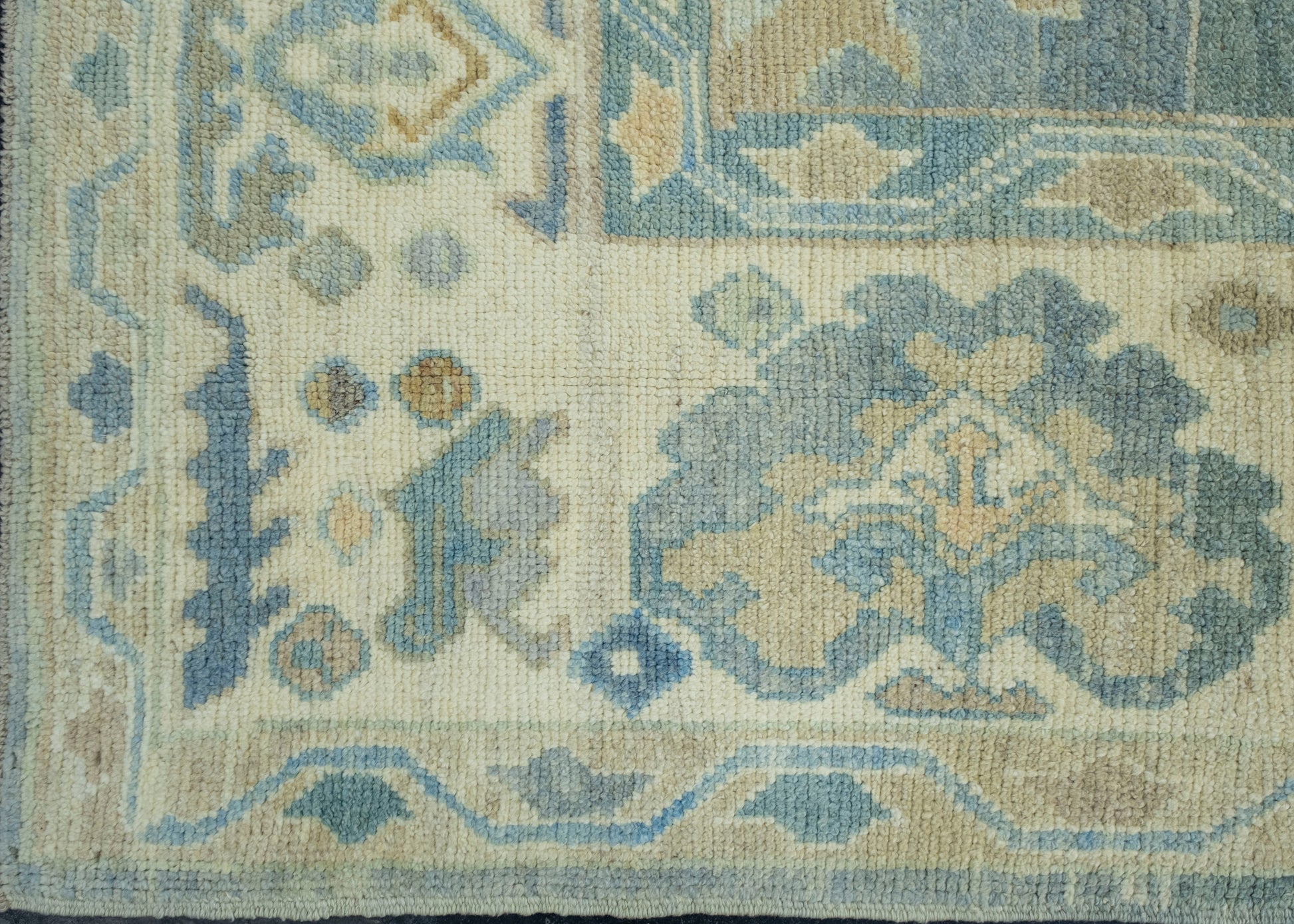 Turkish Oushak Rug 12'6" x 16'10" #18508