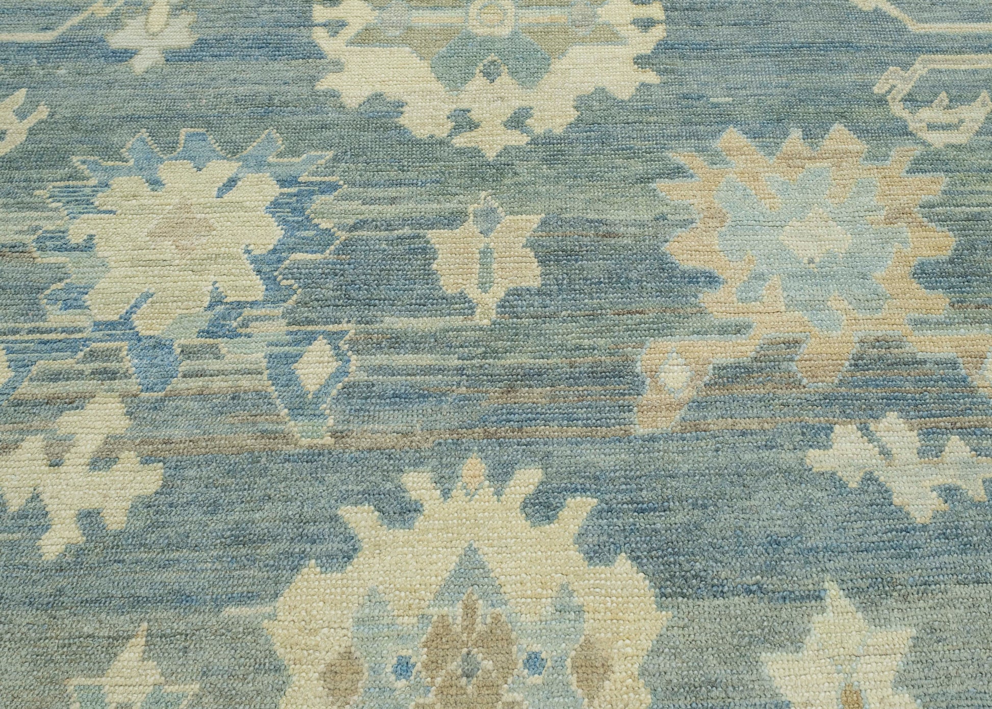 Turkish Oushak Rug 12'6" x 16'10" #18508