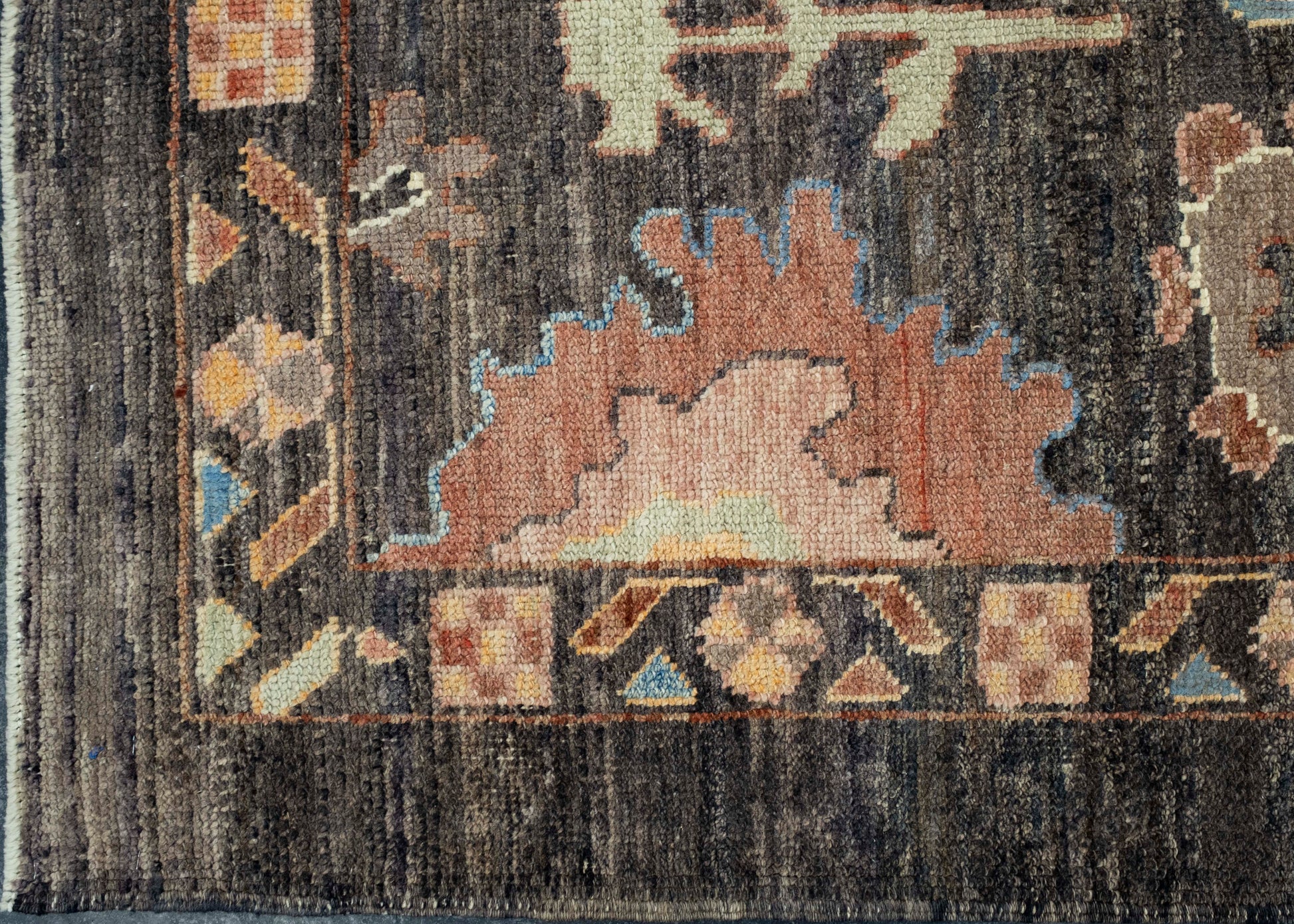 Turkish Oushak Old Wool Rug 12'3" x 18' #18072