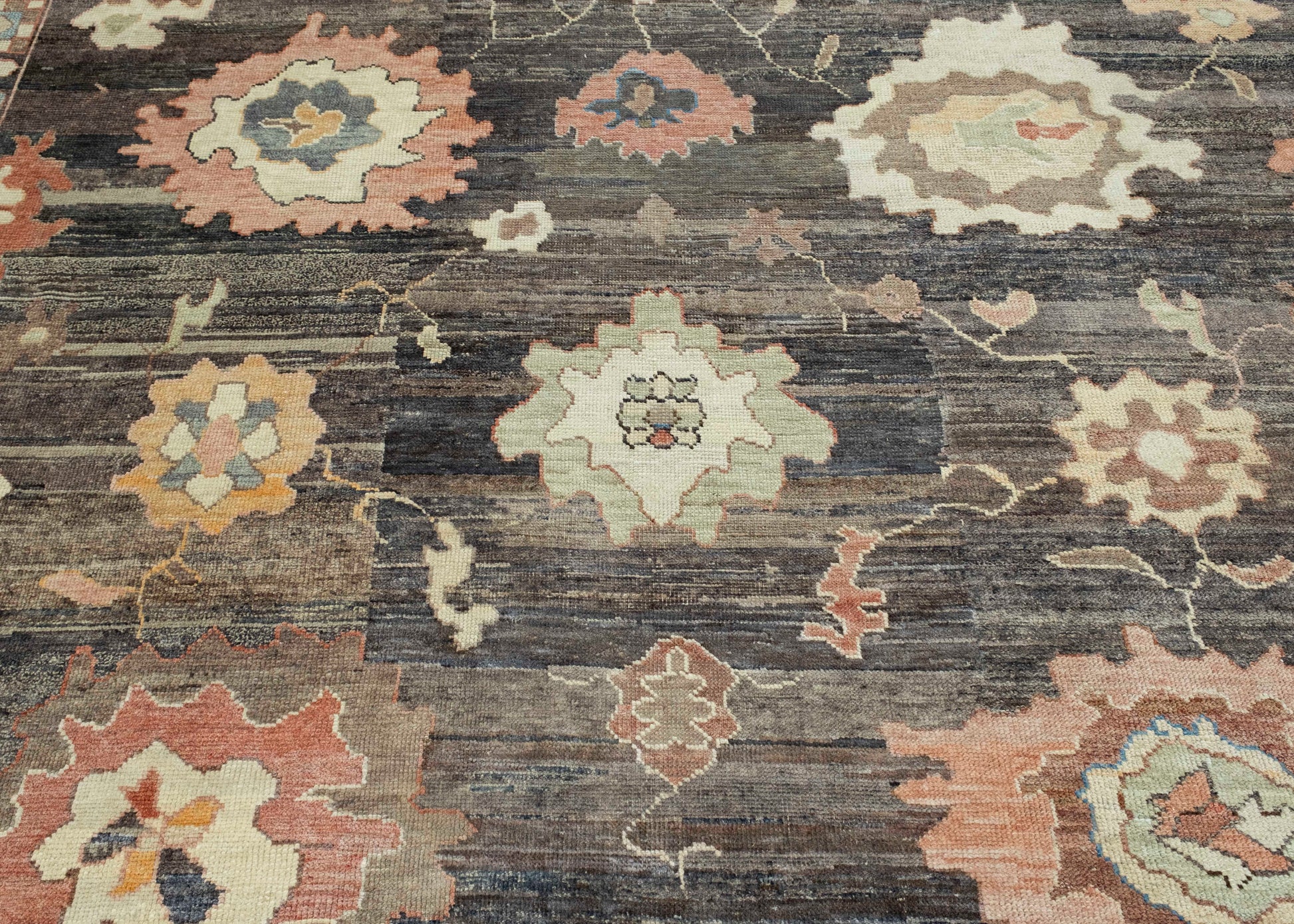 Turkish Oushak Old Wool Rug 12'3" x 18' #18072