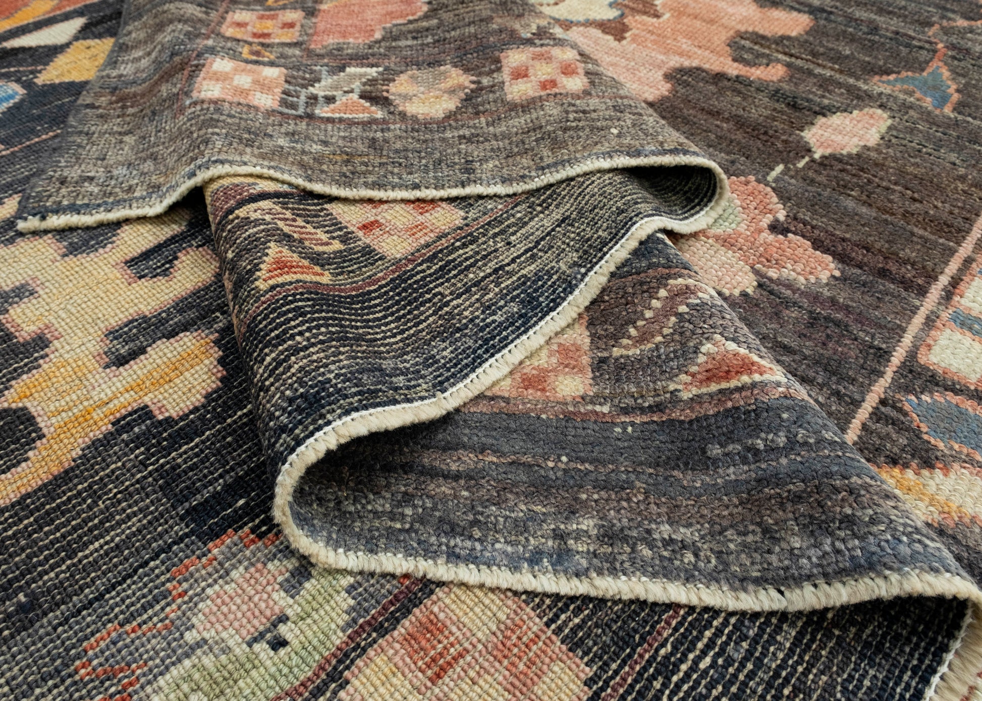 Turkish Oushak Old Wool Rug 12'3" x 18' #18072