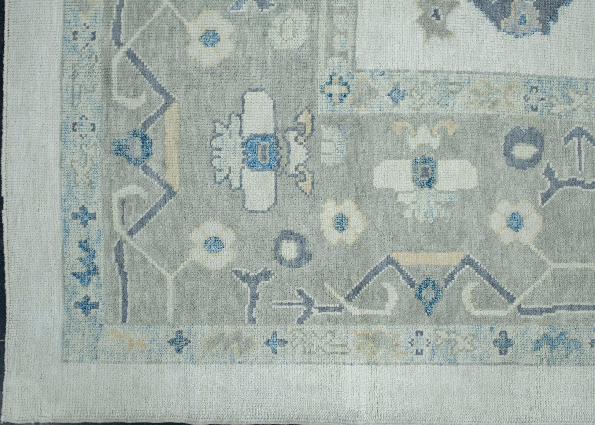 Turkish Oushak Rug 12'3" x 14'3" #18074