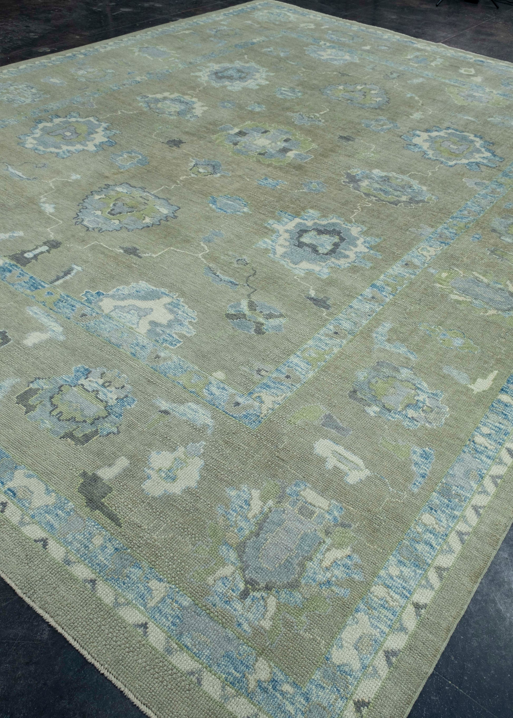 Turkish Oushak Rug 11'9" x 14'8" #18070