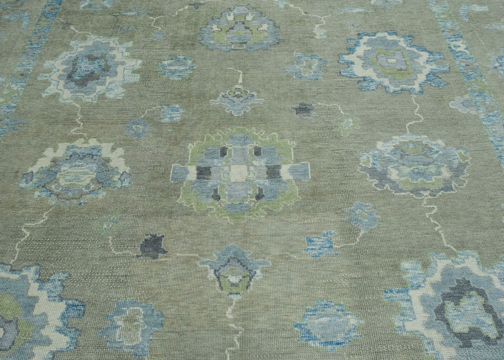 Turkish Oushak Rug 11'9" x 14'8" #18070
