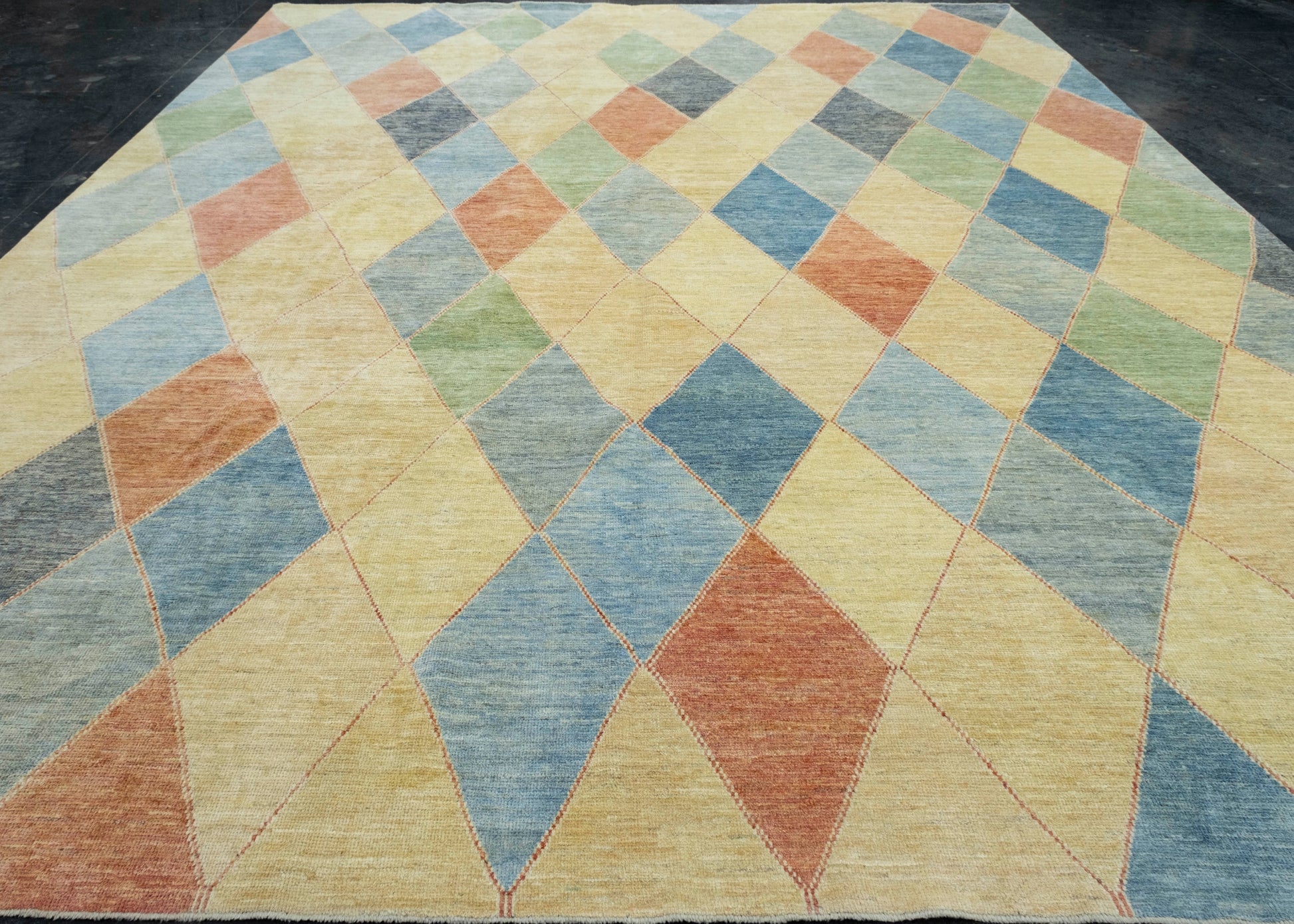 Turkish Oushak Rug 12'2" x 15'4" #18579
