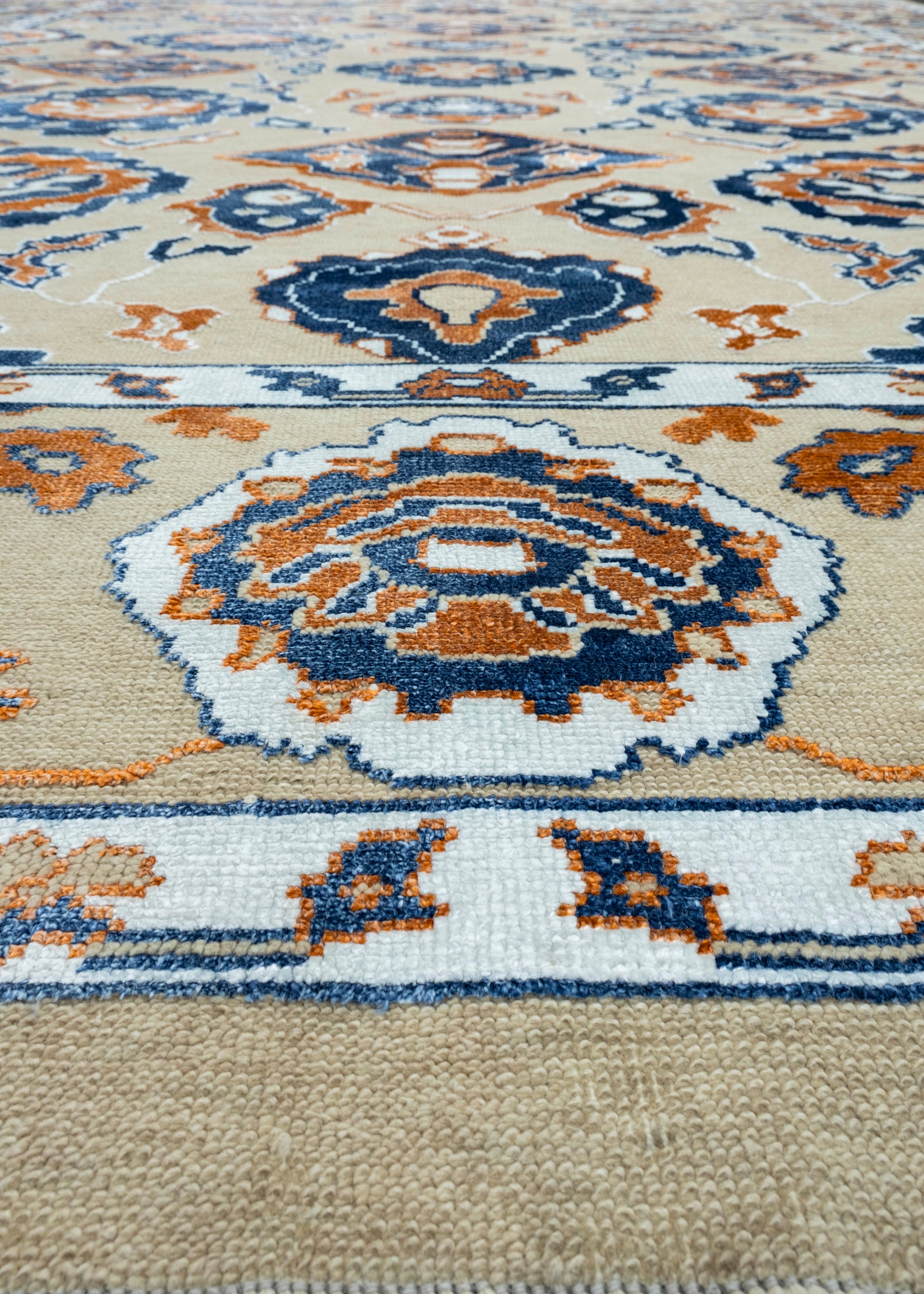 Turkish Oushak Rug 12'1" x 15' #18577