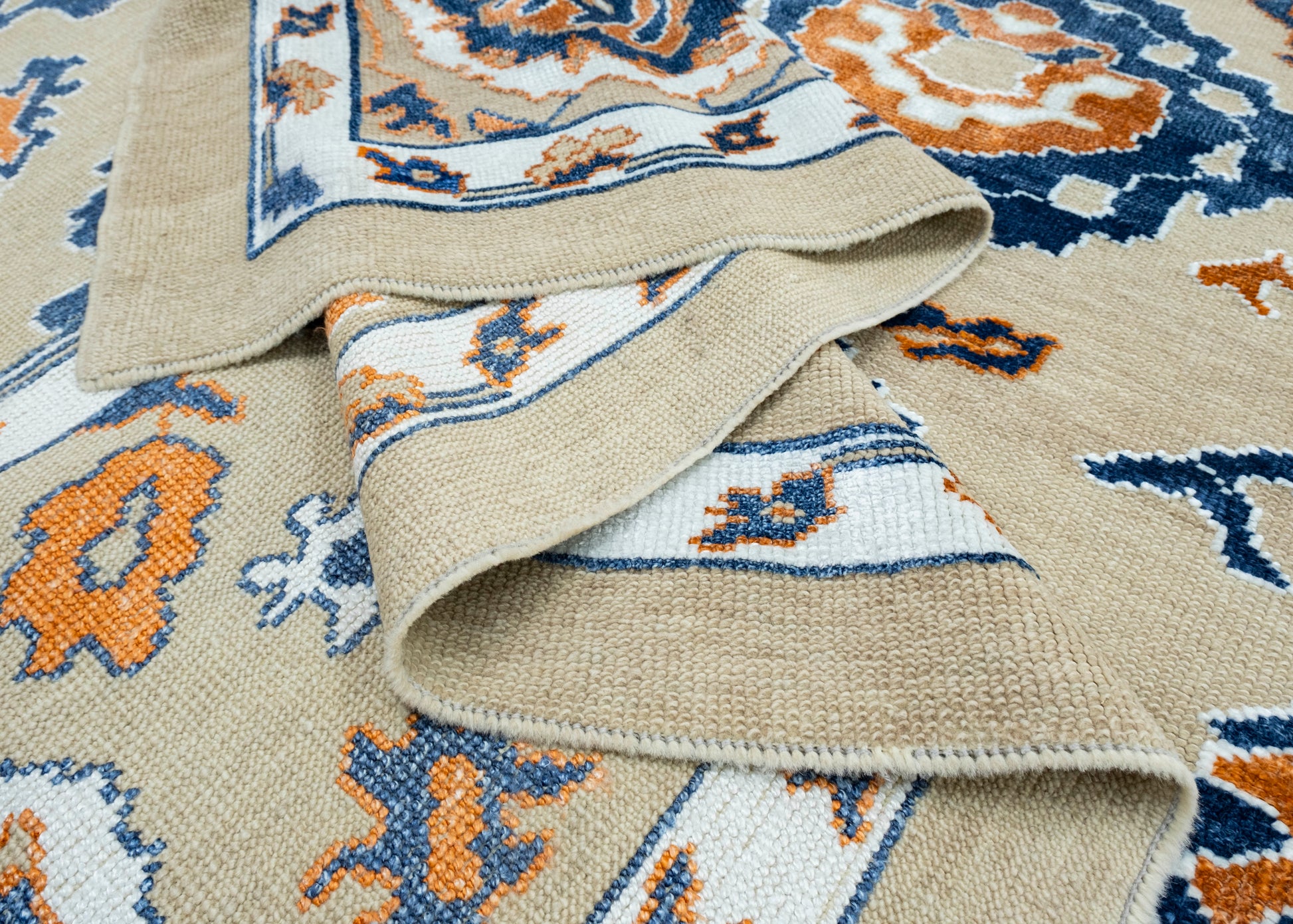 Turkish Oushak Rug 12'1" x 15' #18577