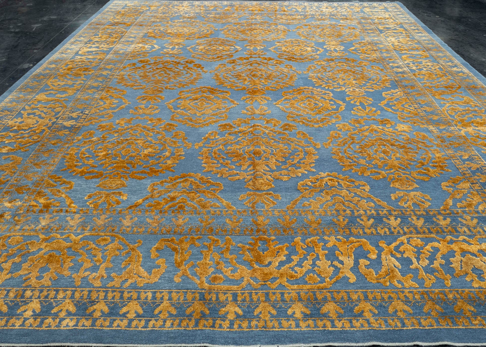 Turkish Oushak Rug 12'2" x 14'8" #18585