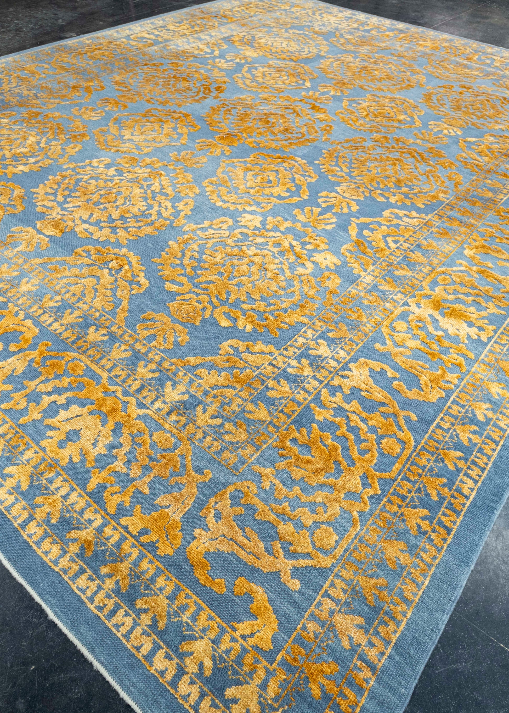 Turkish Oushak Rug 12'2" x 14'8" #18585