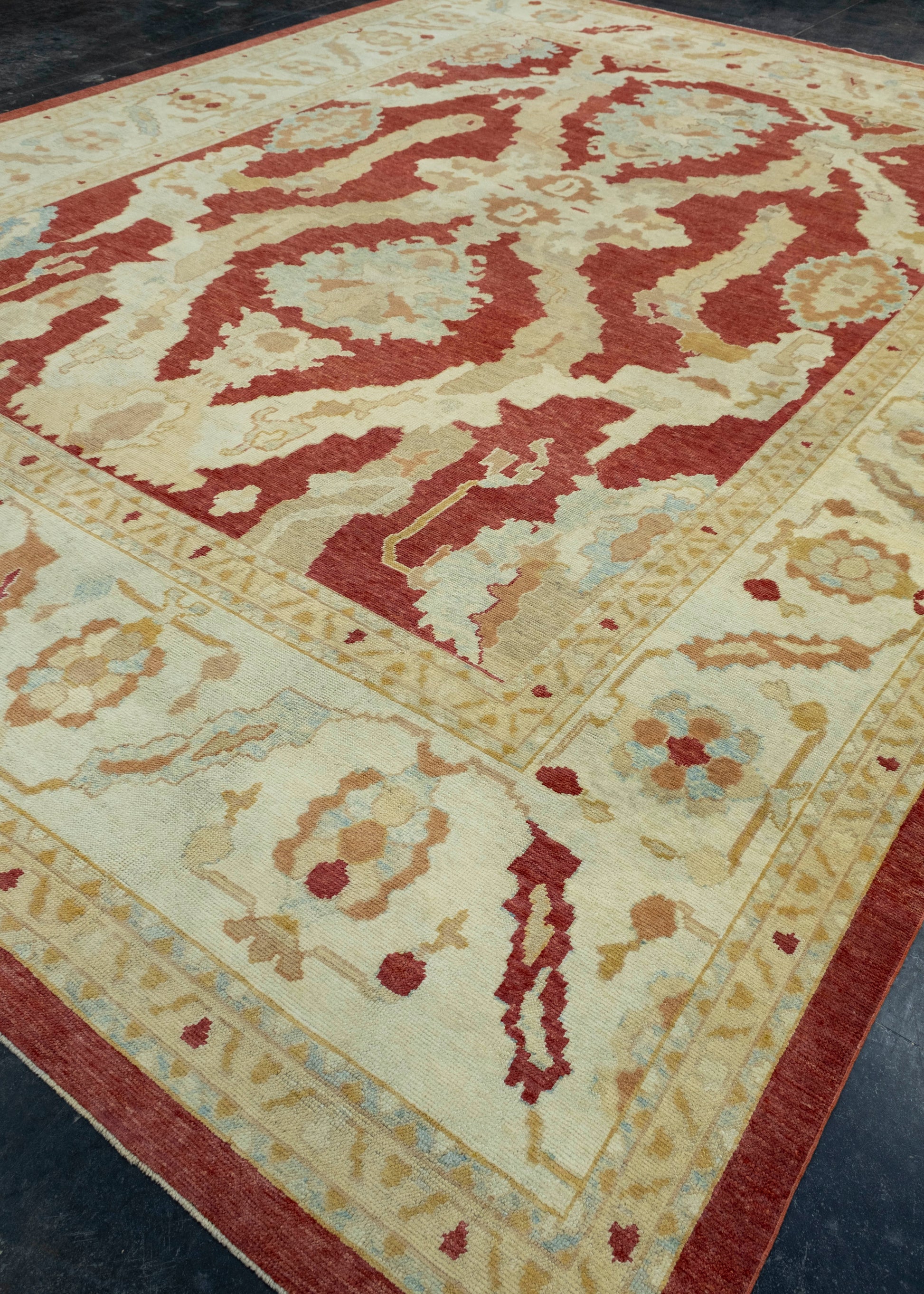 Turkish Oushak Rug 11'11" x 15'8" #18542