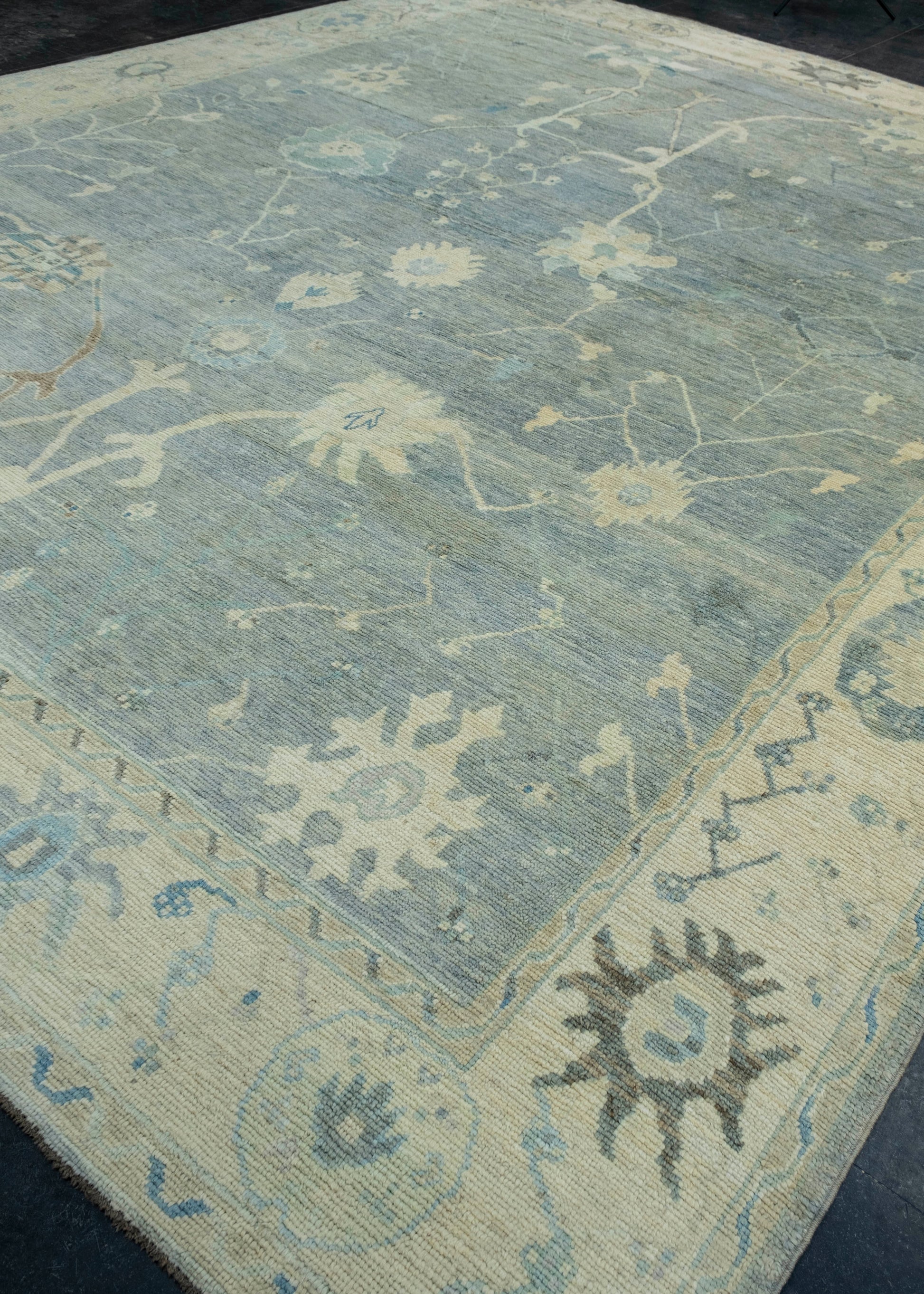 Turkish Oushak Rug 12'3" x 15'7" #18590