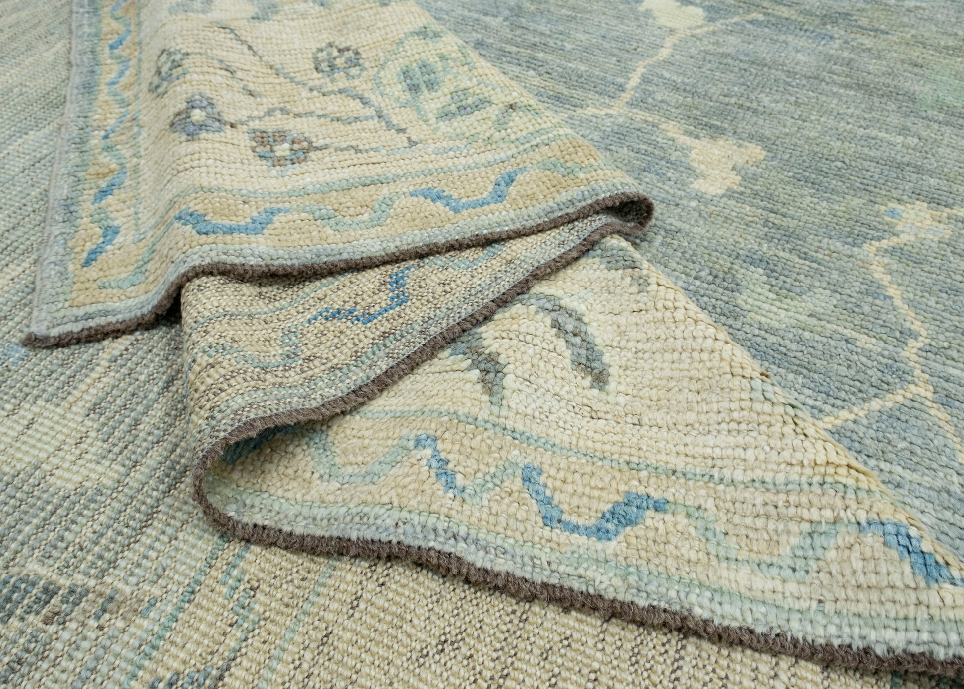 Turkish Oushak Rug 12'3" x 15'7" #18590