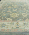 Turkish Oushak Rug 13'1" x 15'1" #18071