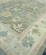 Turkish Oushak Rug 13'1" x 15'1" #18071