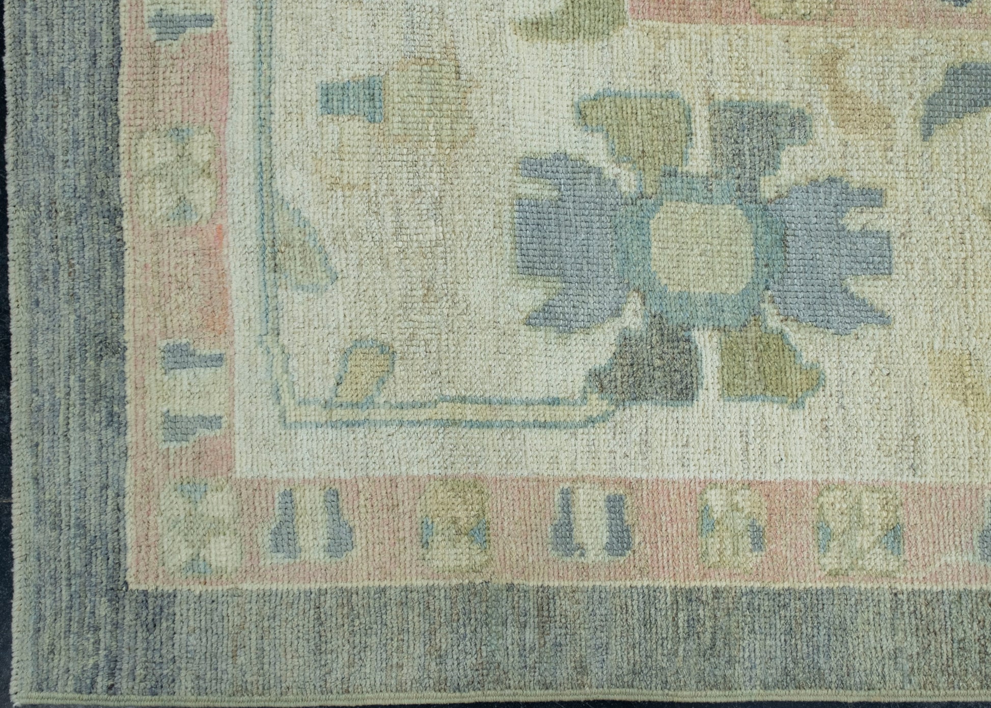 Turkish Oushak Rug 13'1" x 15'1" #18071