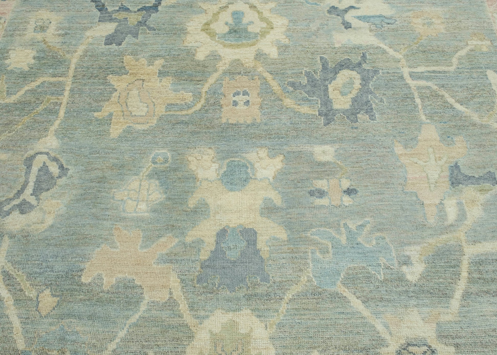 Turkish Oushak Rug 13'1" x 15'1" #18071