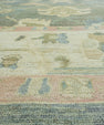 Turkish Oushak Rug 13'1" x 15'1" #18071
