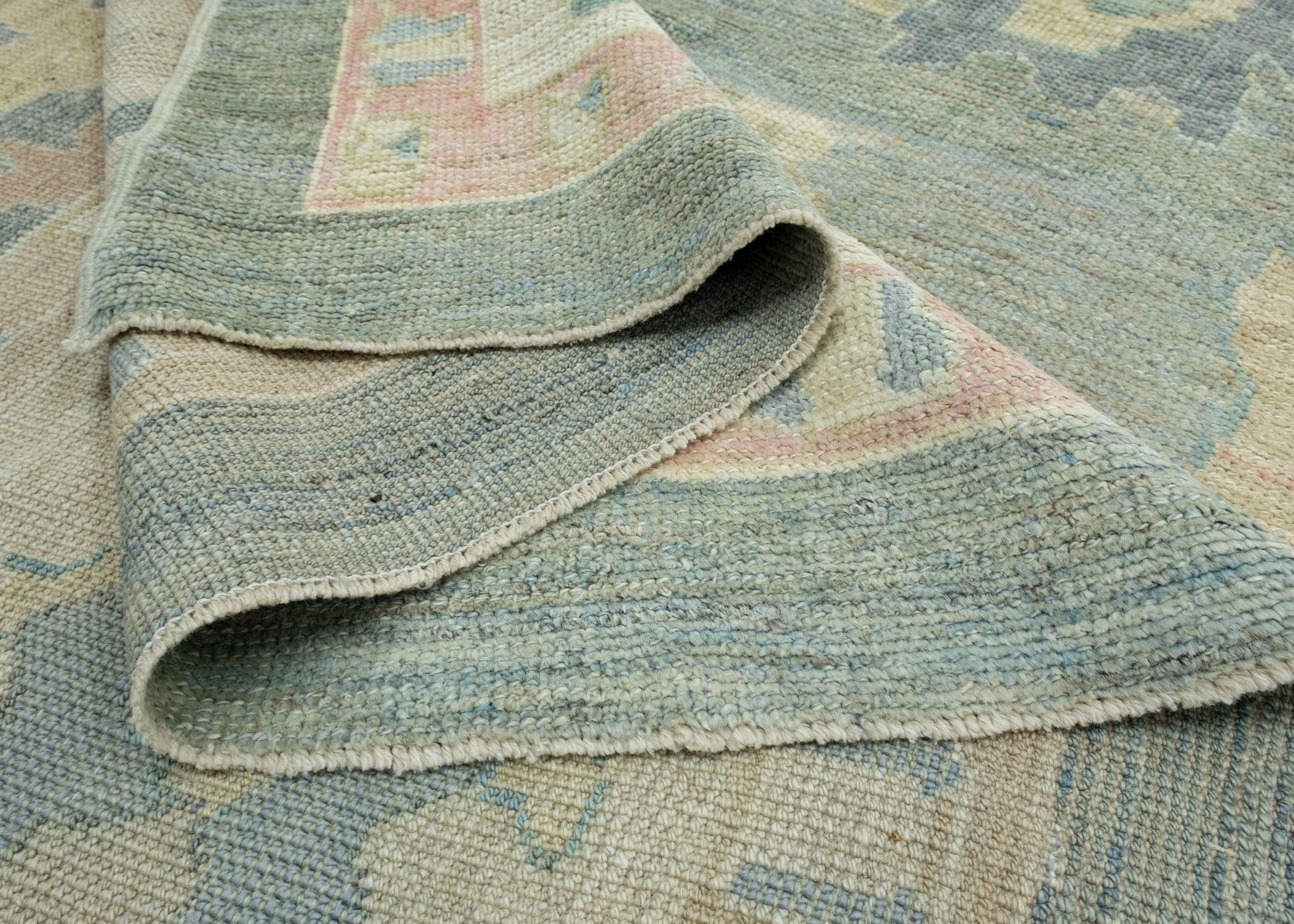 Turkish Oushak Rug 13'1" x 15'1" #18071