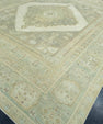 Turkish Oushak Antique Look Rug 12'4" x 14'10" #18010