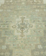 Turkish Oushak Antique Look Rug 12'4" x 14'10" #18010