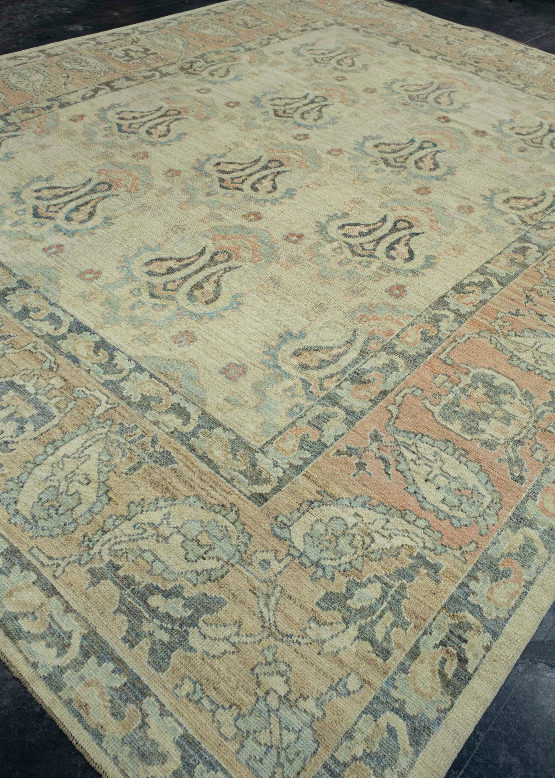 Turkish Oushak Rug 11'2" x 13'8" #18615
