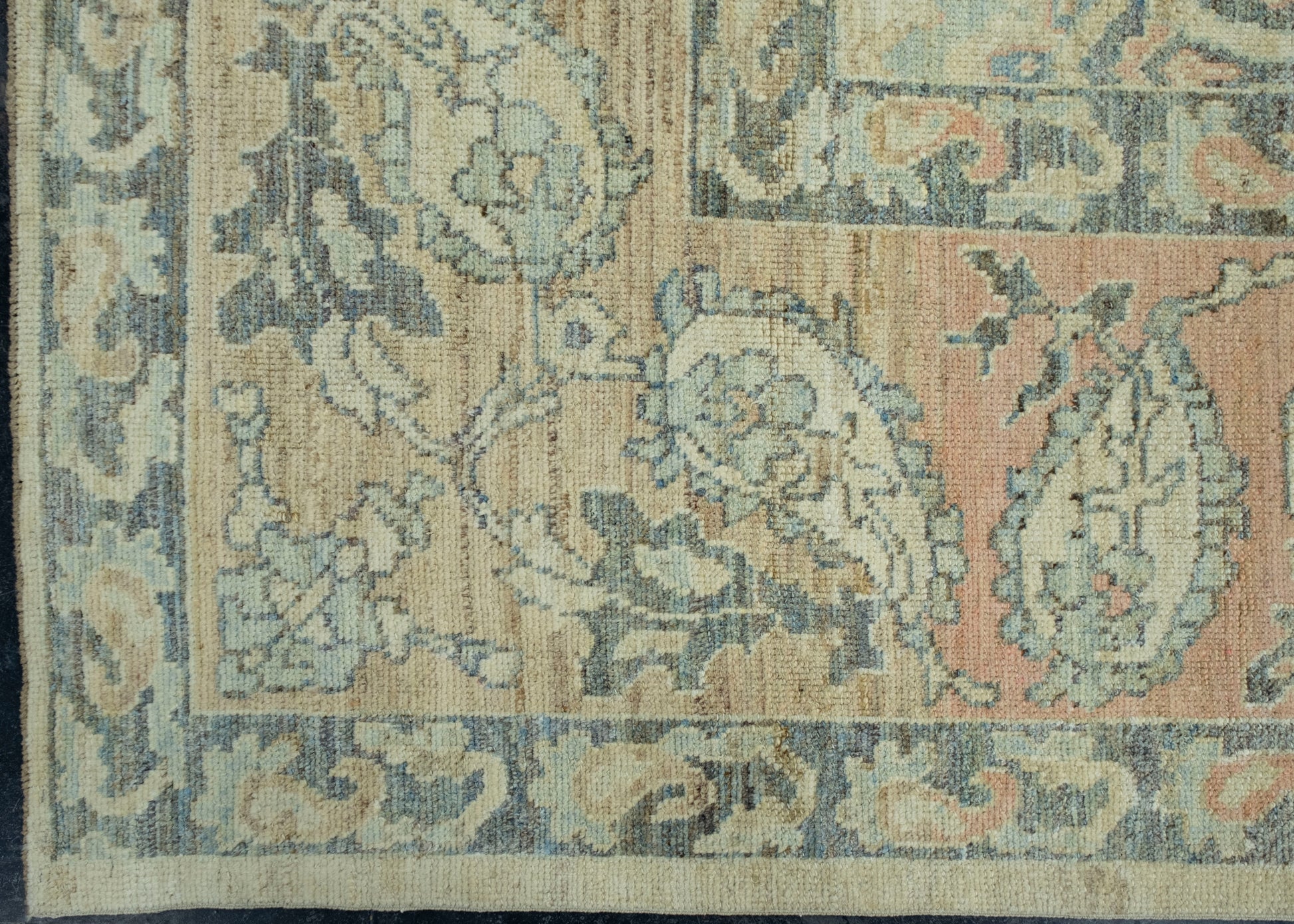 Turkish Oushak Rug 11'2" x 13'8" #18615