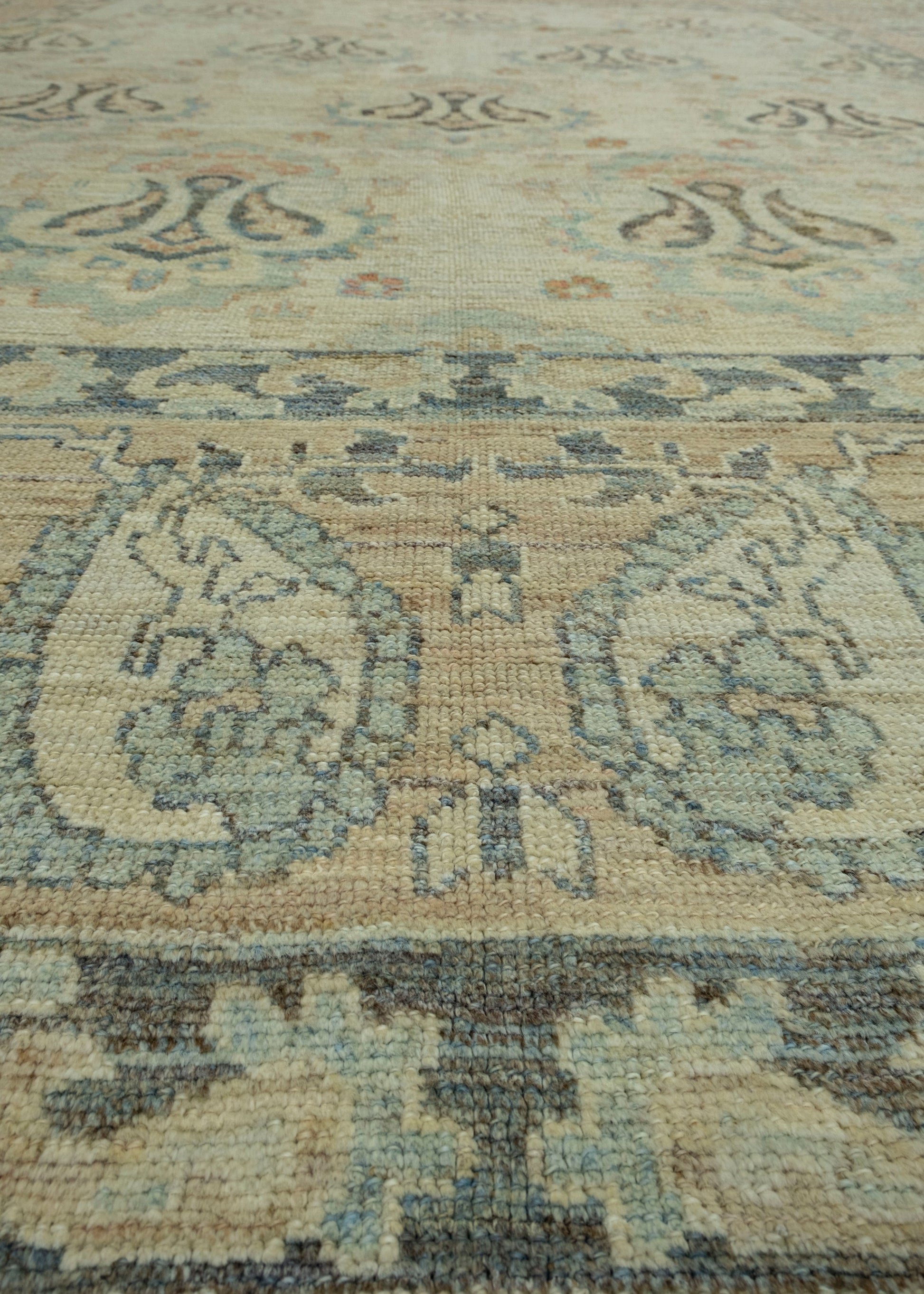 Turkish Oushak Rug 11'2" x 13'8" #18615