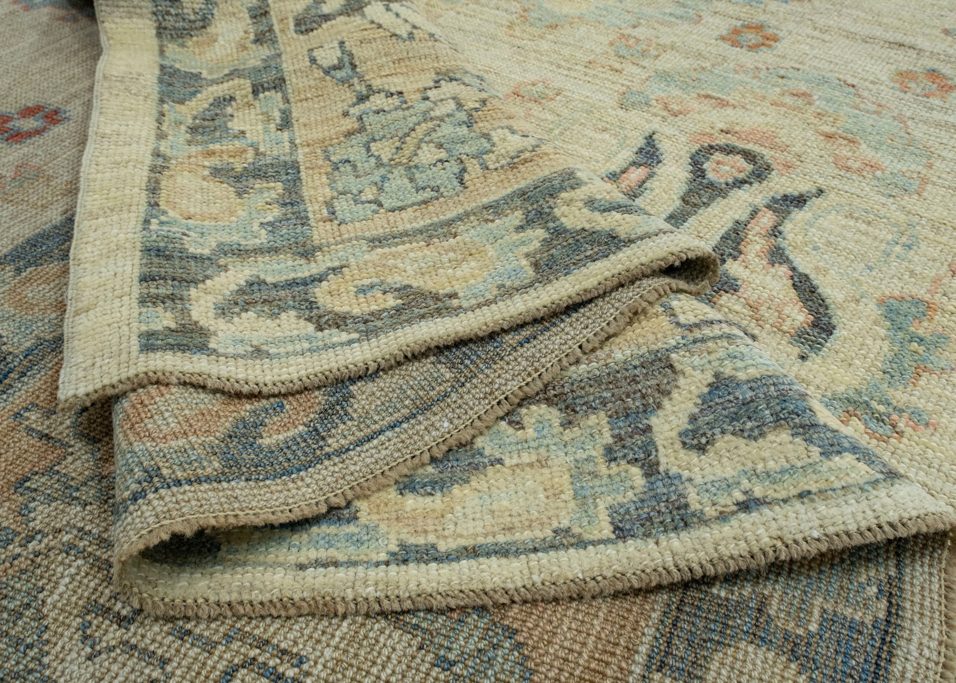 Turkish Oushak Rug 11'2" x 13'8" #18615