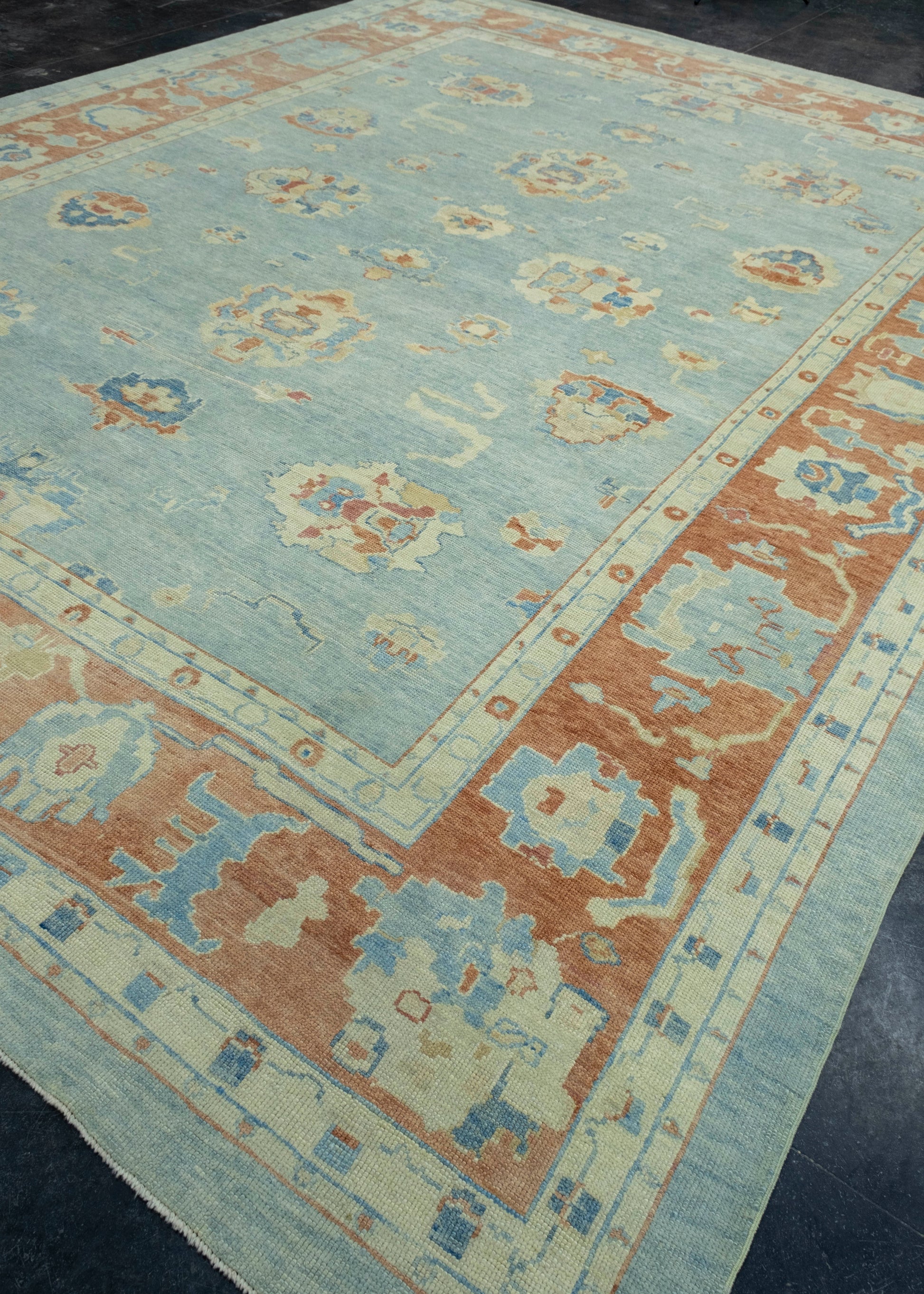 Turkish Oushak Rug 11'7" x 14'10" #18595