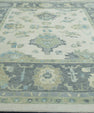 Turkish Oushak Square Rug 11'9" x 11'10" #18115