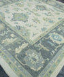 Turkish Oushak Square Rug 11'9" x 11'10" #18115