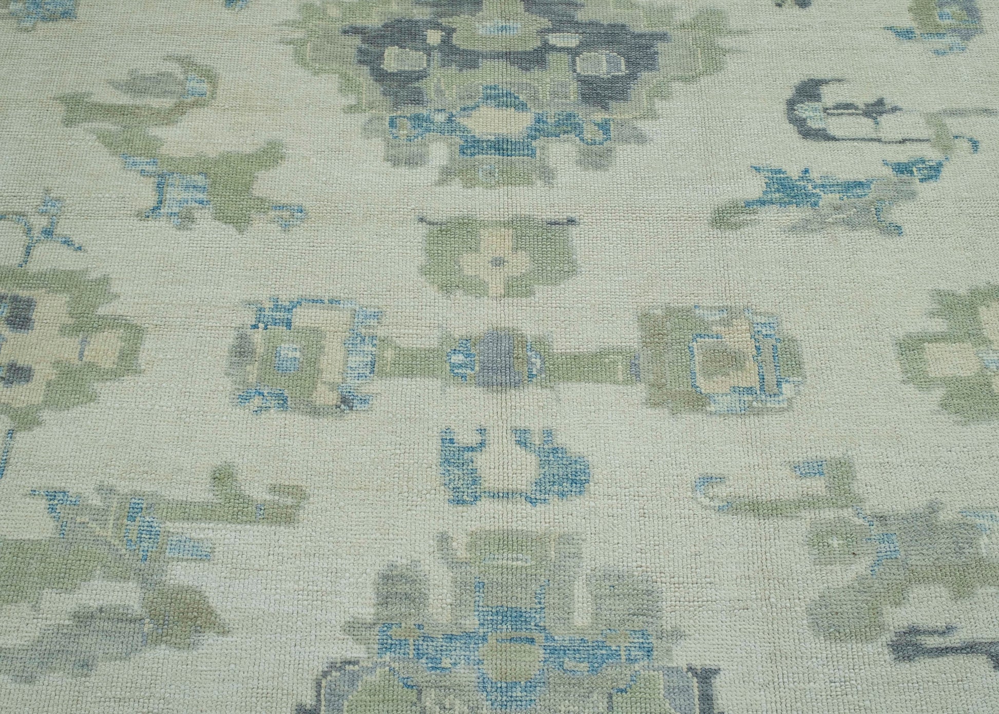 Turkish Oushak Square Rug 11'9" x 11'10" #18115