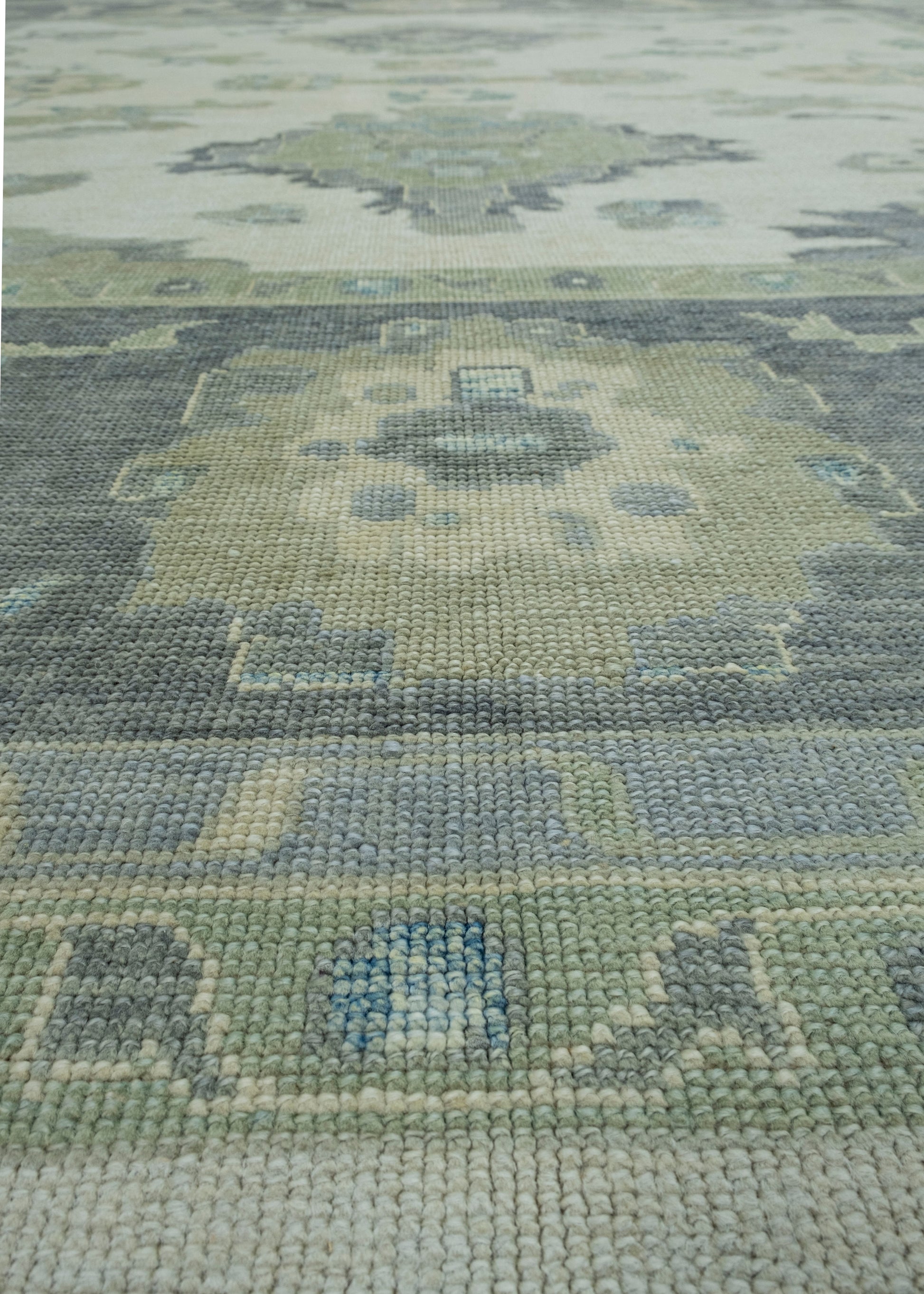 Turkish Oushak Square Rug 11'9" x 11'10" #18115