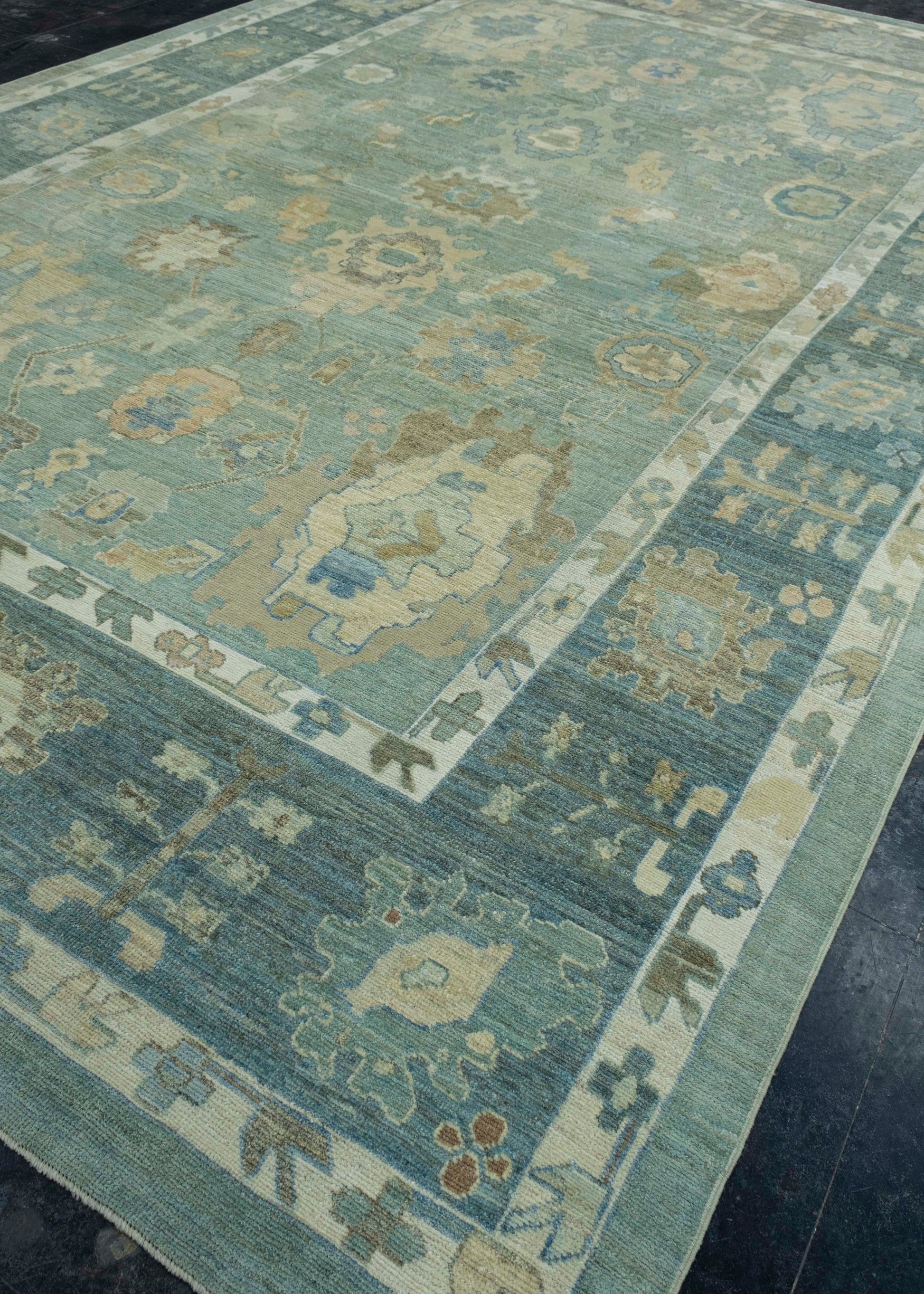 Turkish Oushak Rug 10'8" x 16'8" #18113