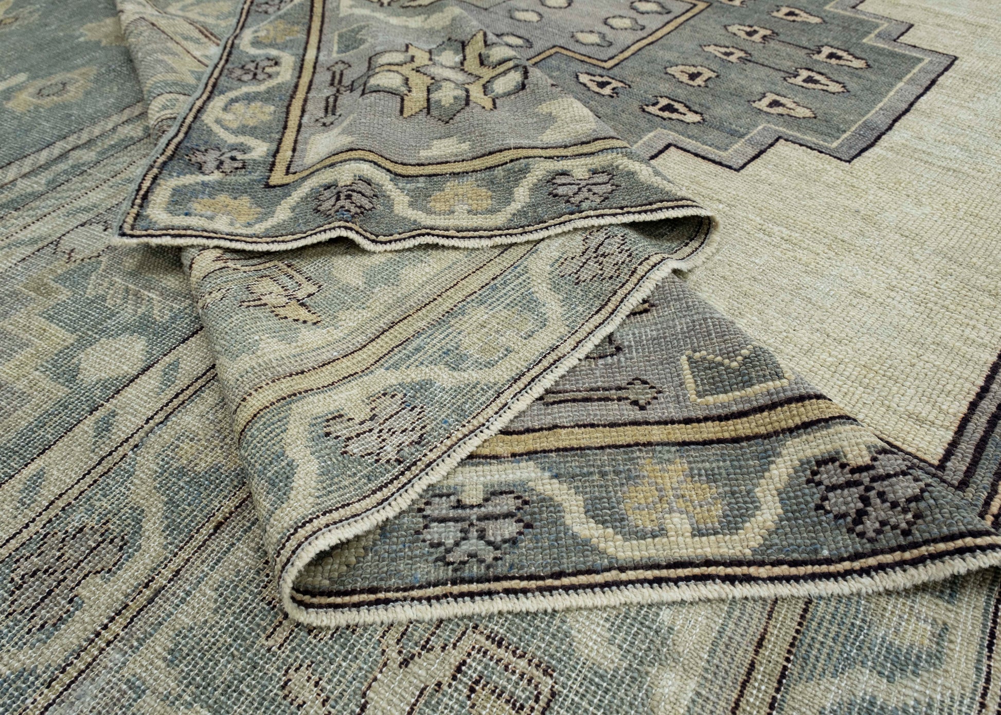 Turkish Oushak Rug 12'2" x 14'5" #18681