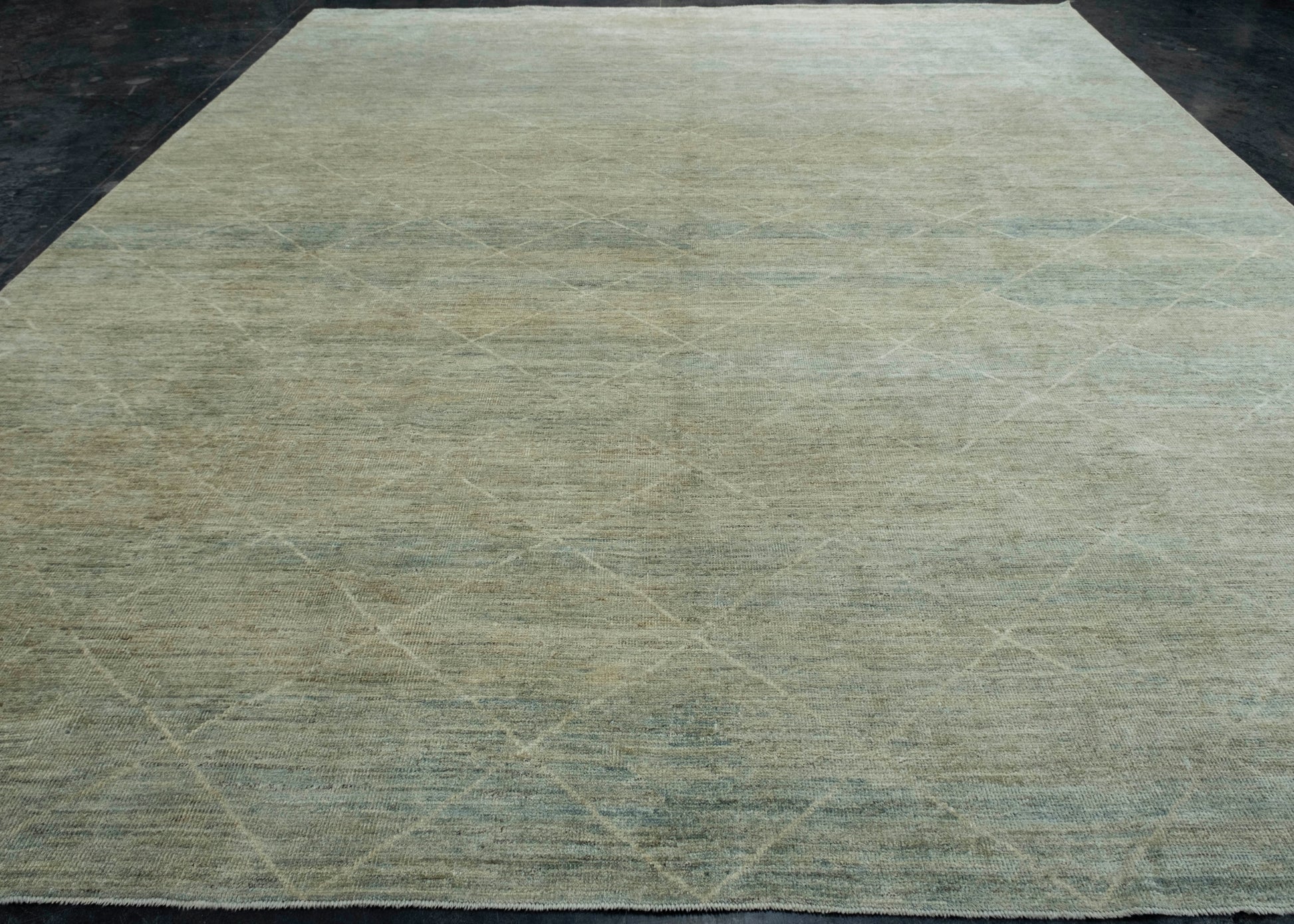 Turkish Oushak Rug 12'3" x 14'10" #18578