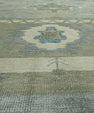 Turkish Oushak Square Rug 11'10" x 11'11" #18129