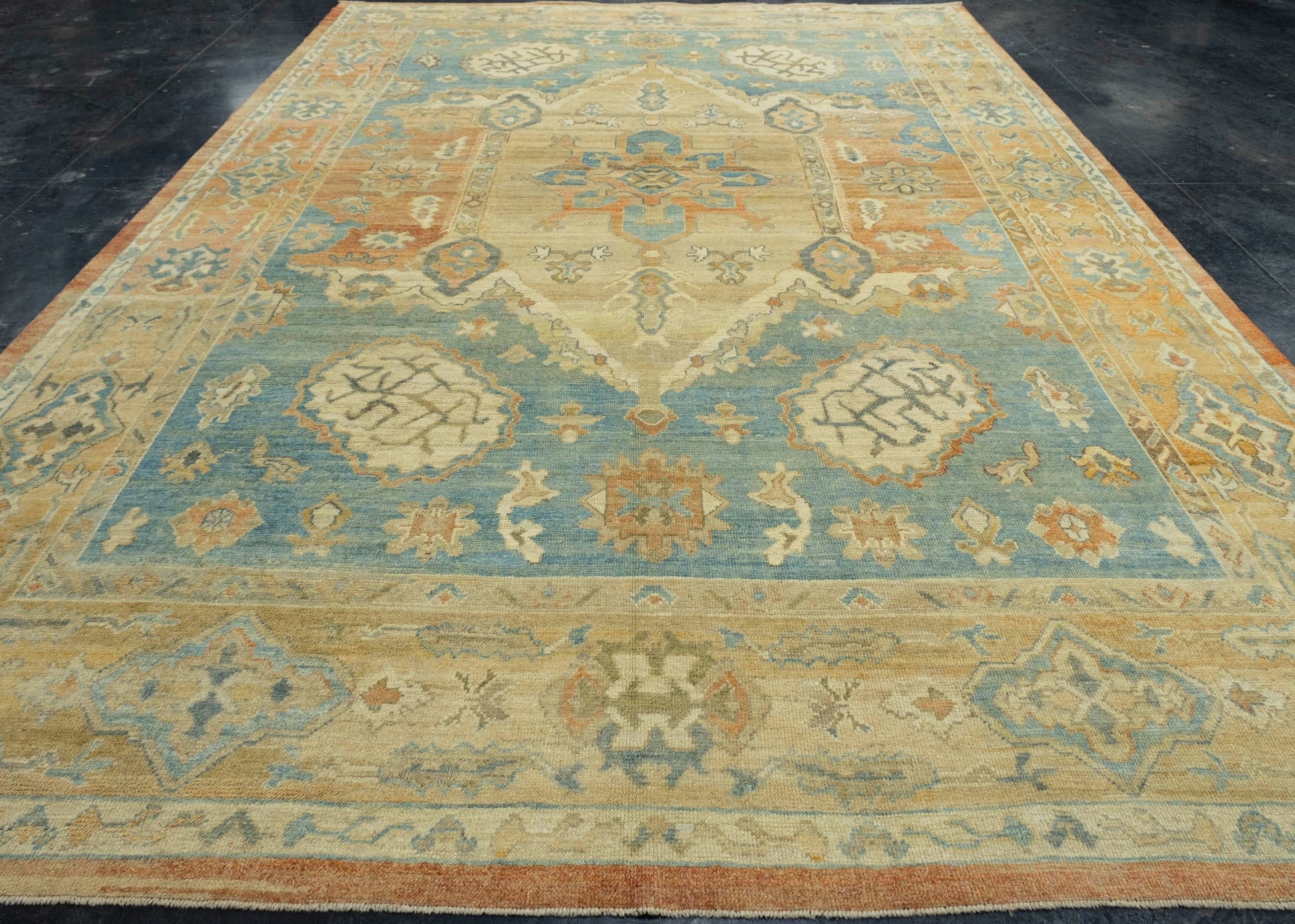 Turkish Oushak Rug 10'2" x 15' #18591