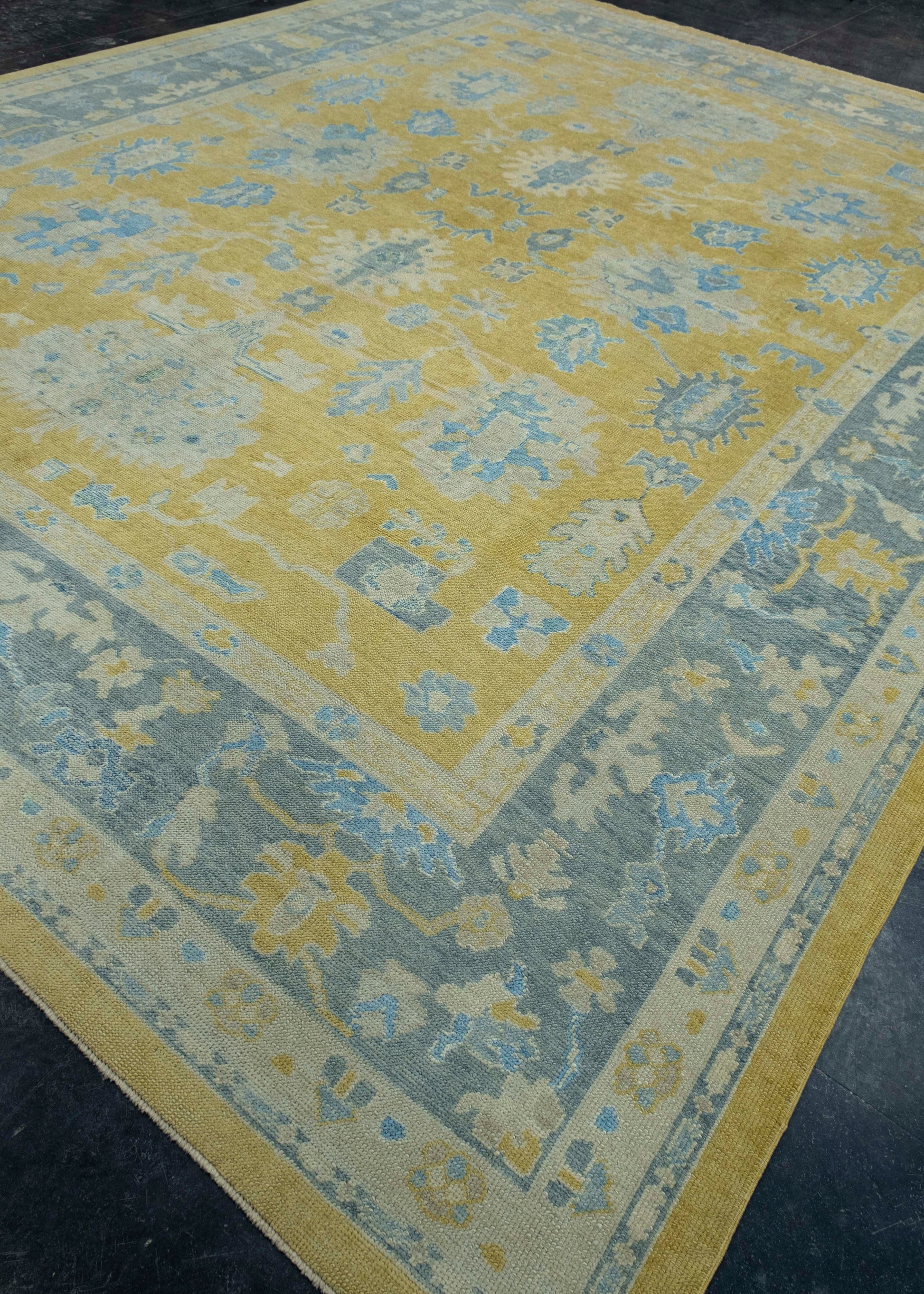 Turkish Oushak Rug 11'9" x 14'9" #18589