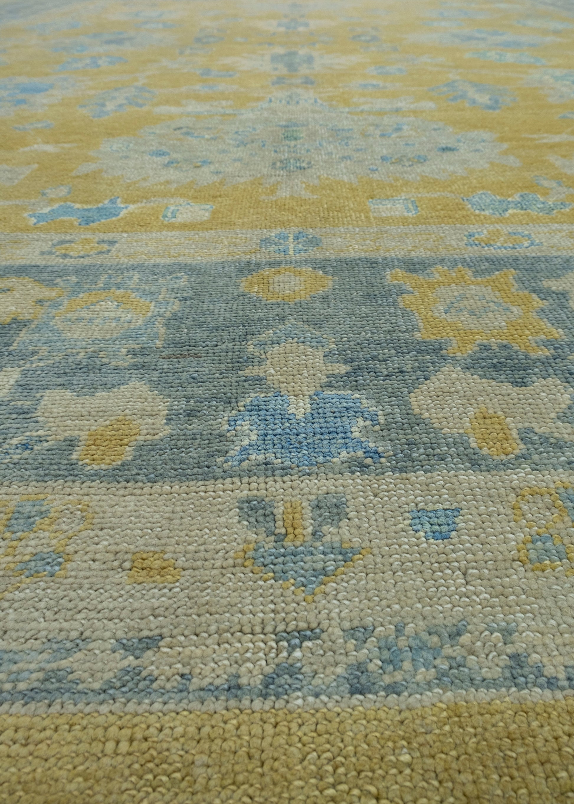 Turkish Oushak Rug 11'9" x 14'9" #18589