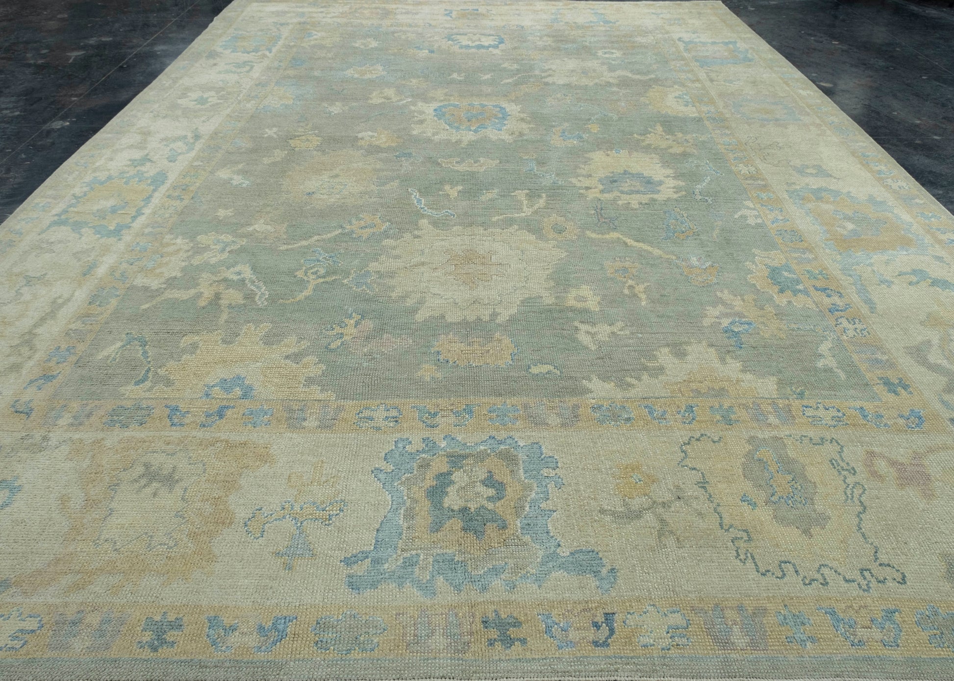 Turkish Oushak Rug 11'3" x 16'4" #18506