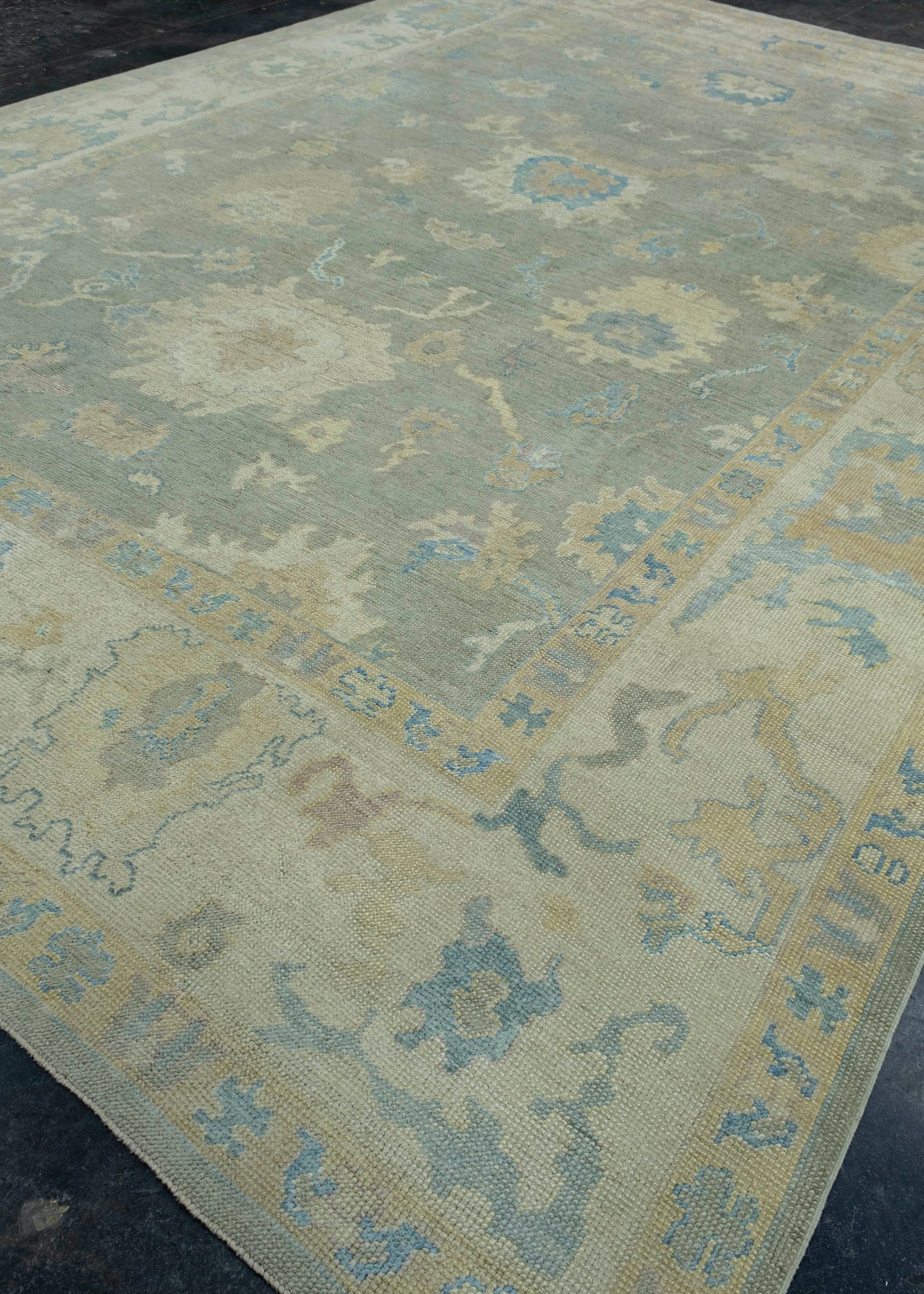 Turkish Oushak Rug 11'3" x 16'4" #18506