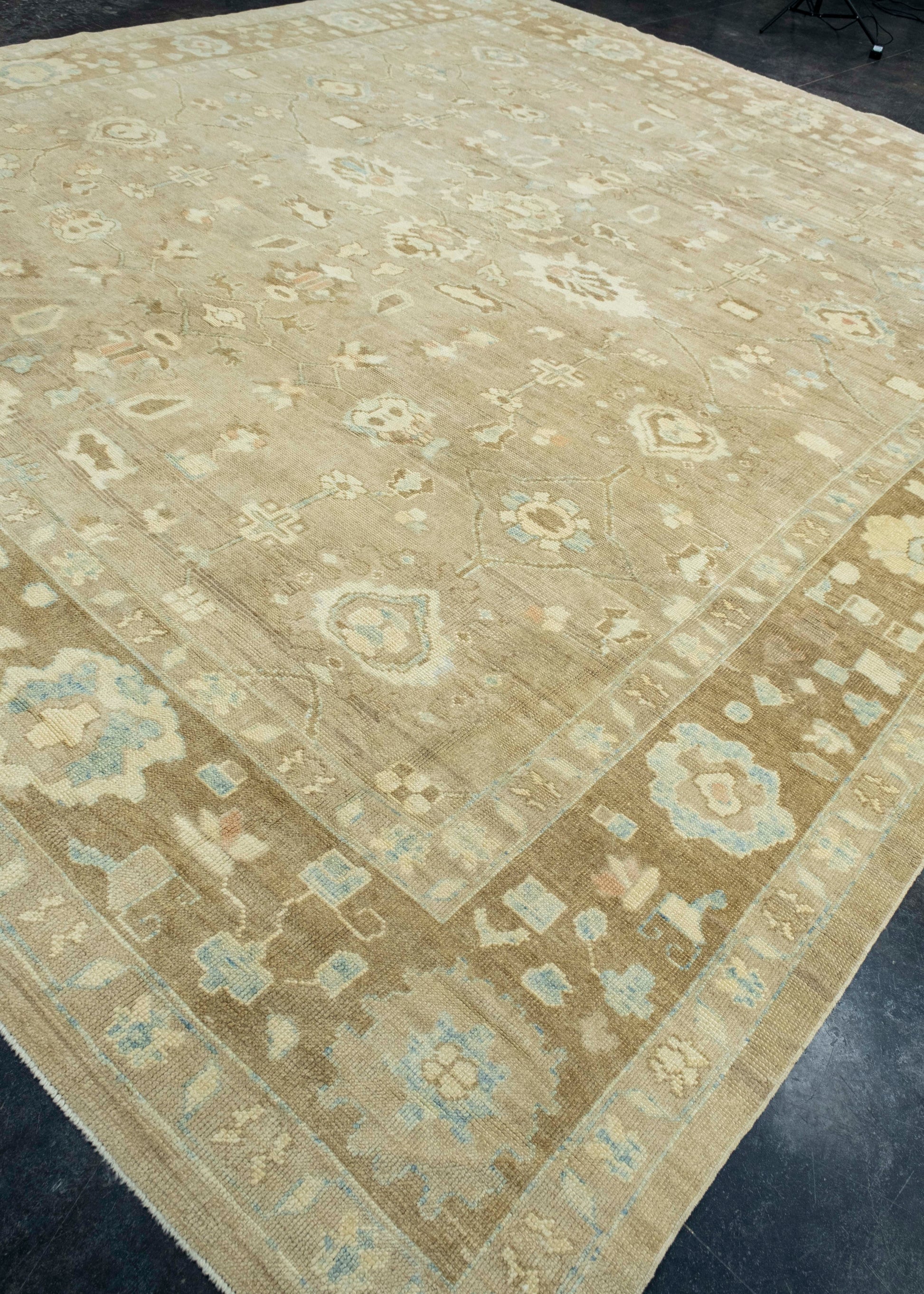 Turkish Oushak Rug 12'10" x 14'6" #18510